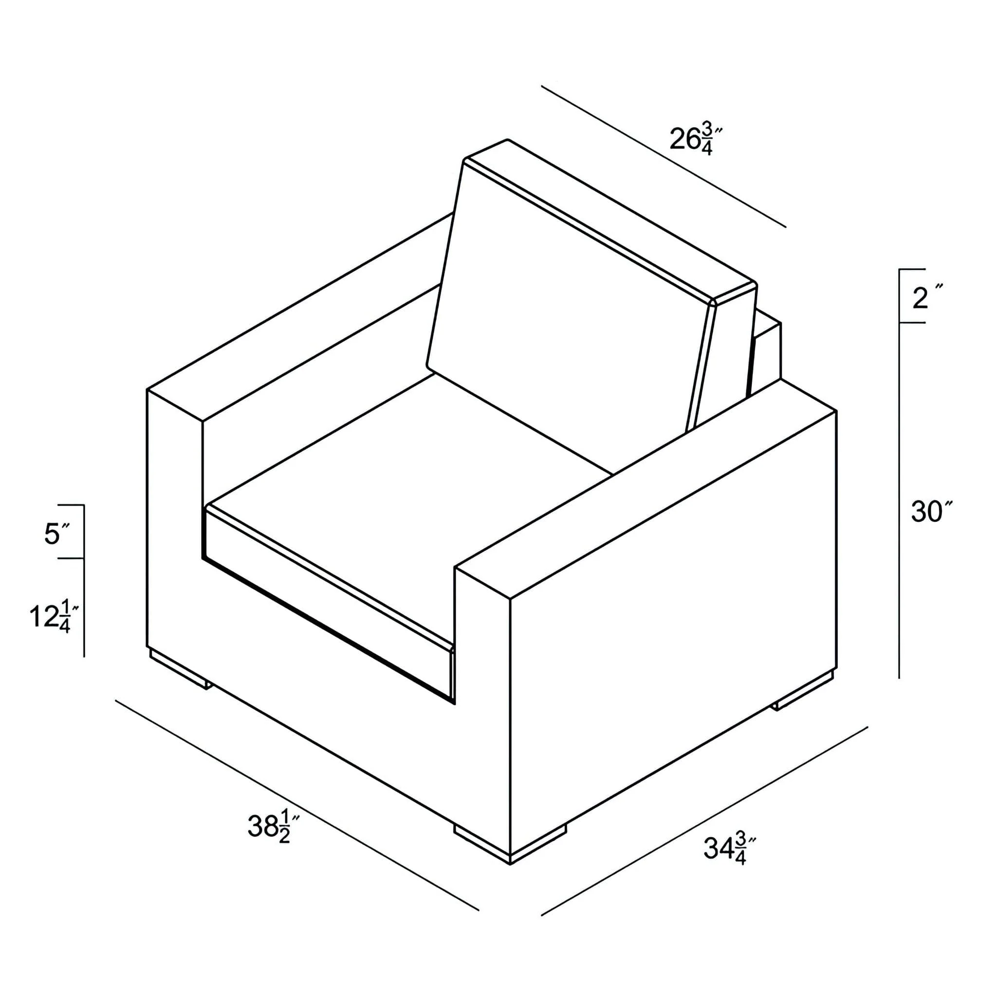 Dune Club Chair - Image 13