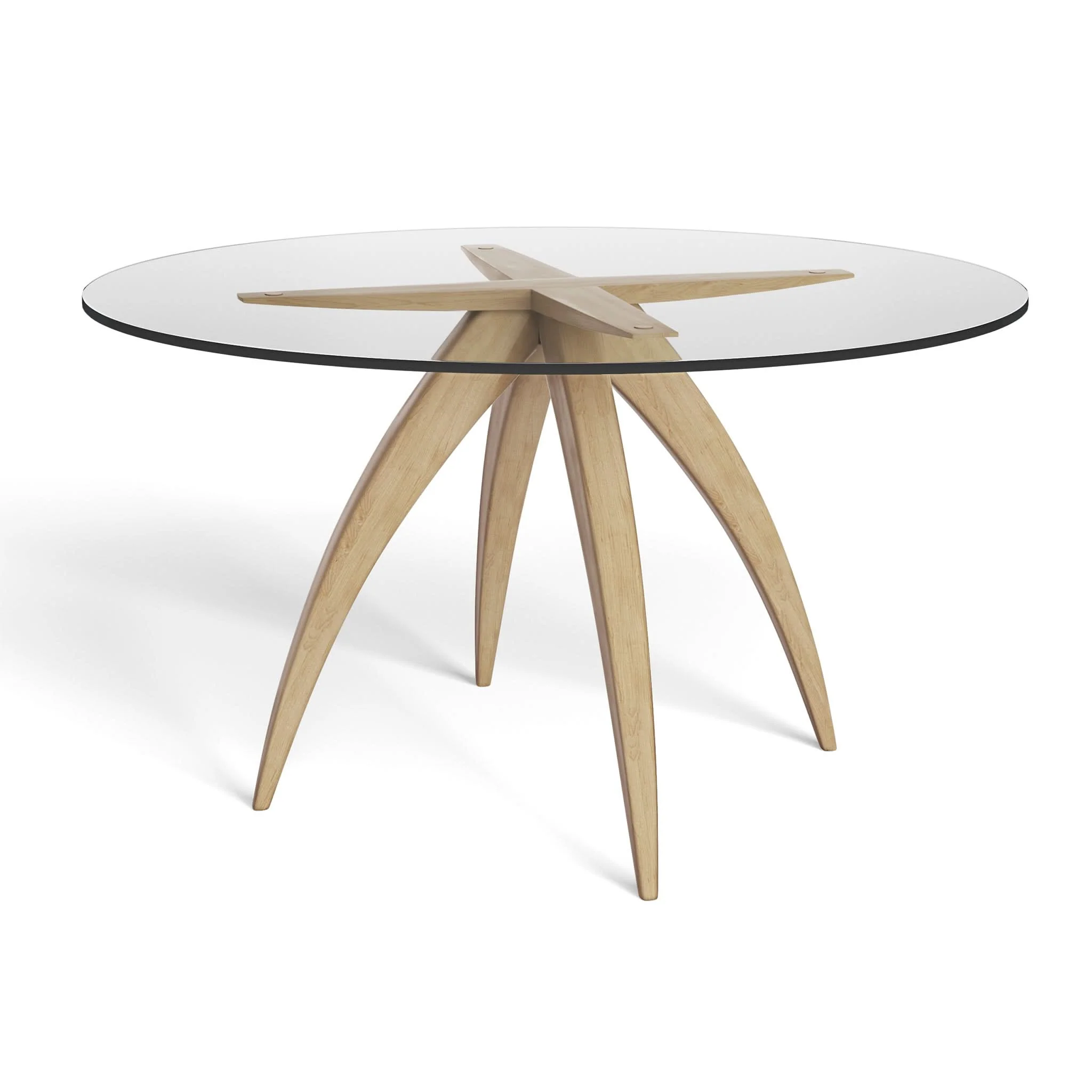 Ella Glass Round Dining Table - Image 10