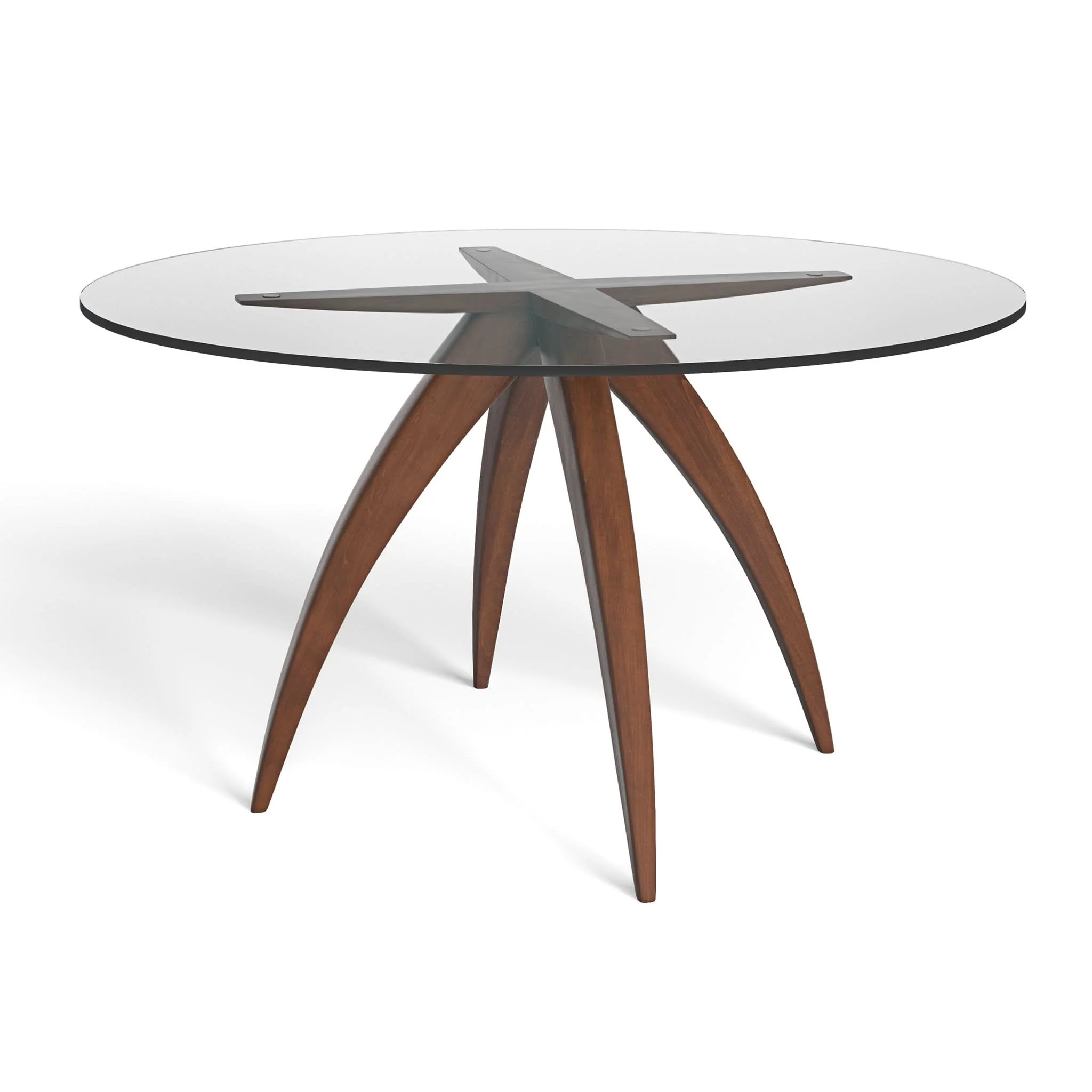 Ella Glass Round Dining Table - Image 12