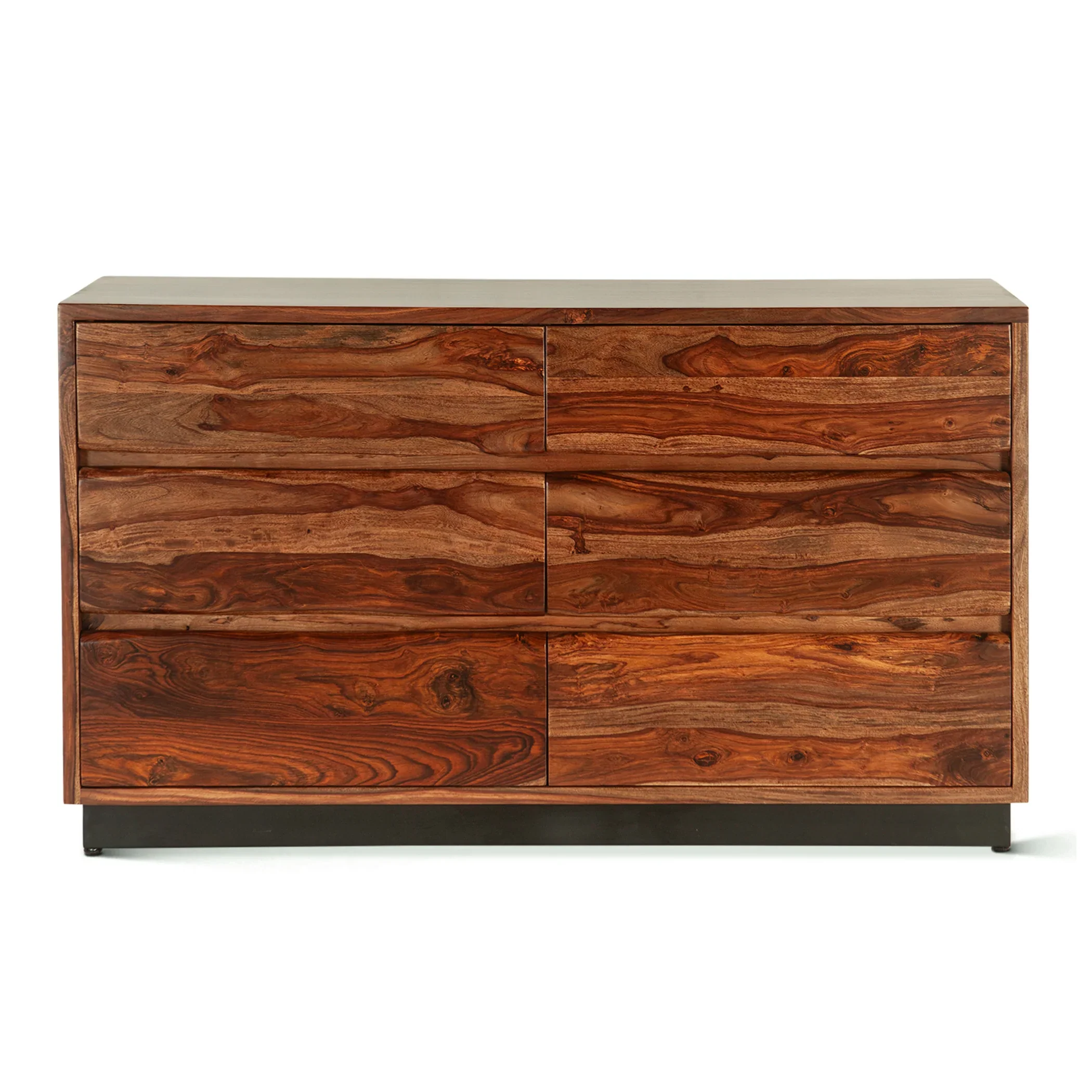 Elliston Modern Live Edge Sheesham Dresser - Image 5