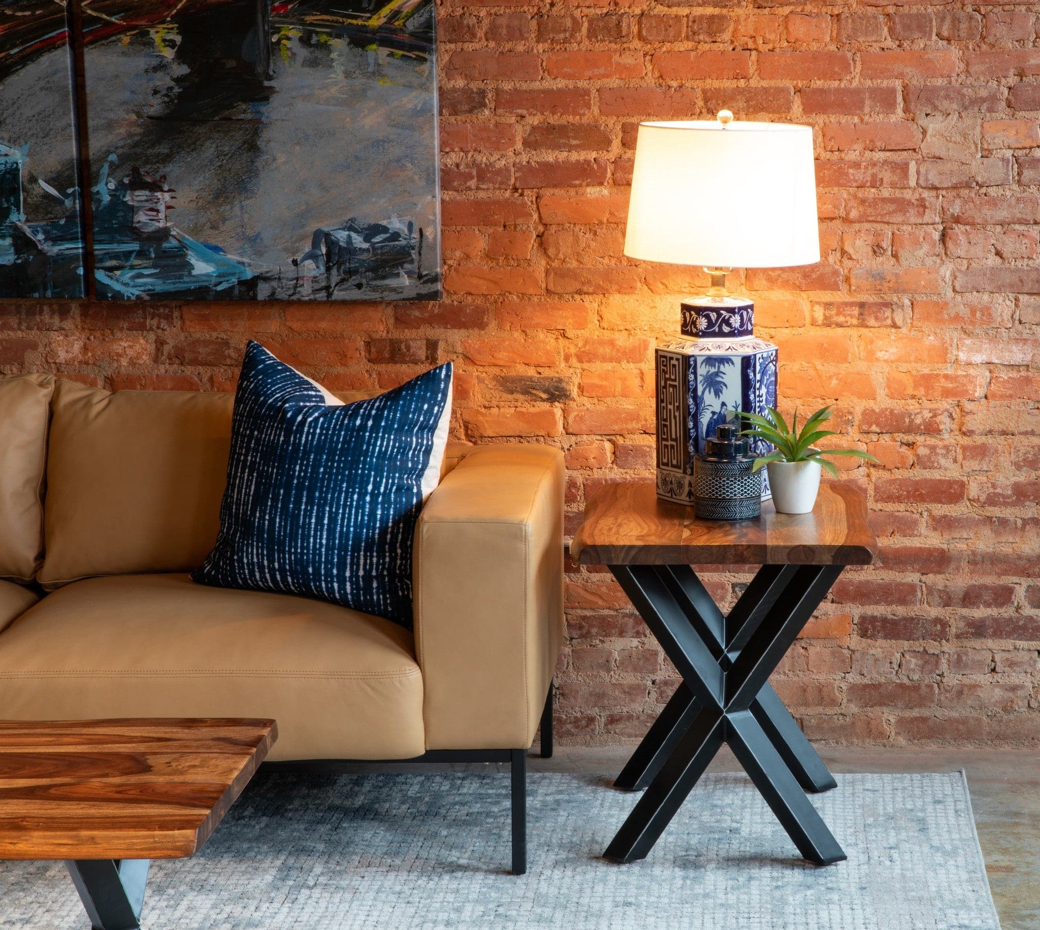 Elliston Sheesham Coffee Table - Image 4