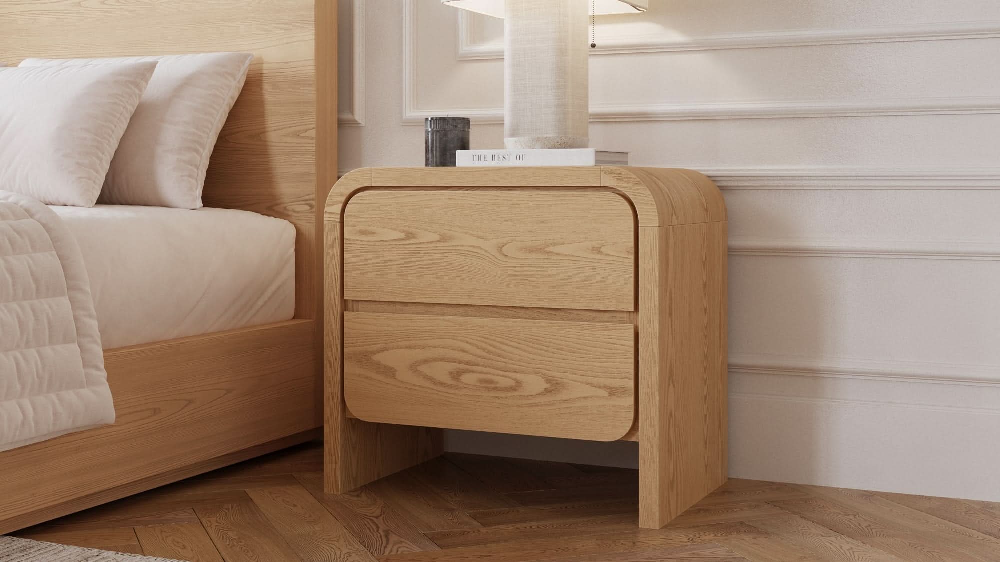 Elora Two Drawer Nightstand - Image 6