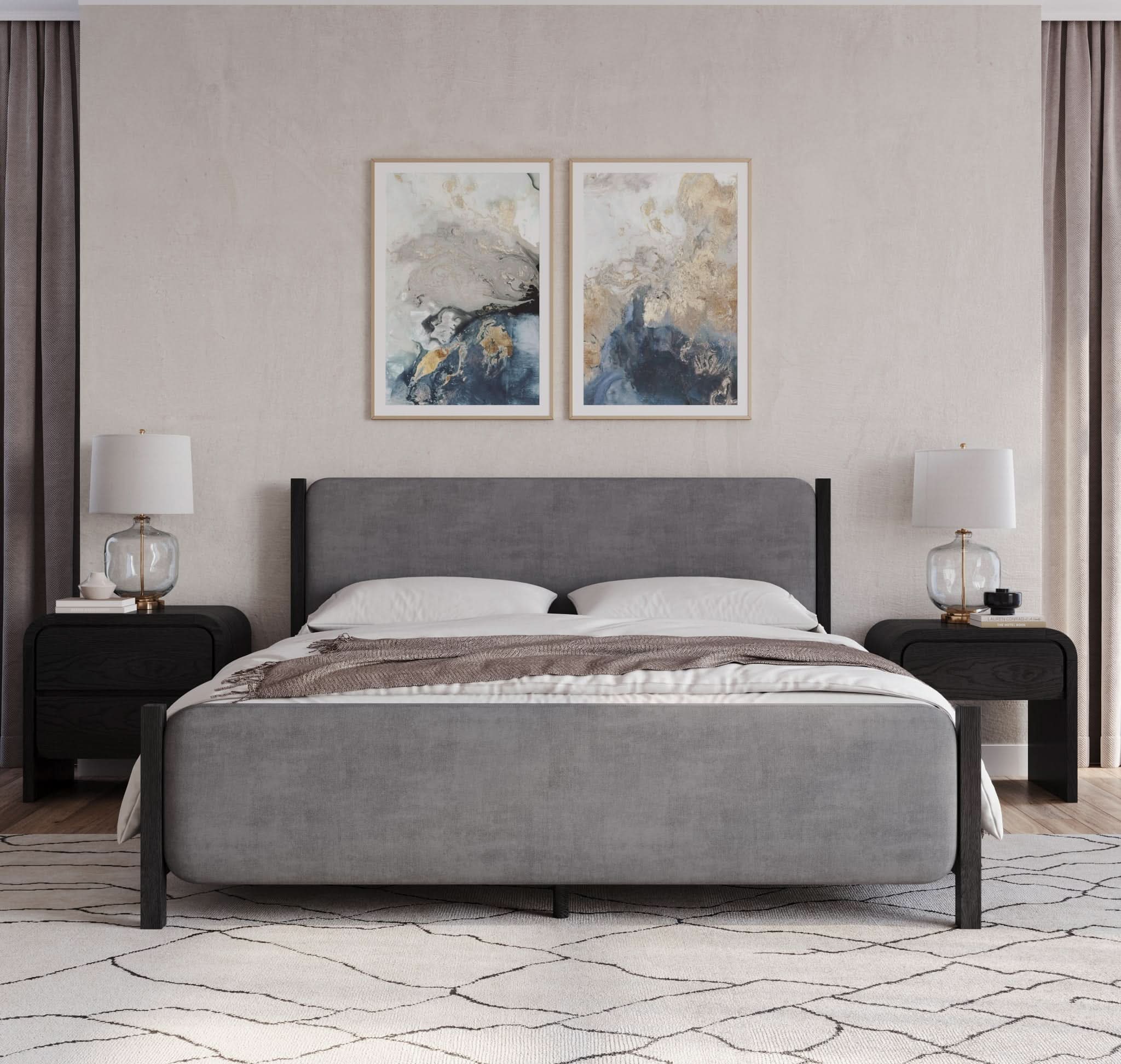 Elora Two Drawer Nightstand - Image 7