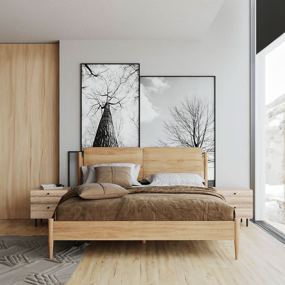 Daniel Platform Bed - Image 3