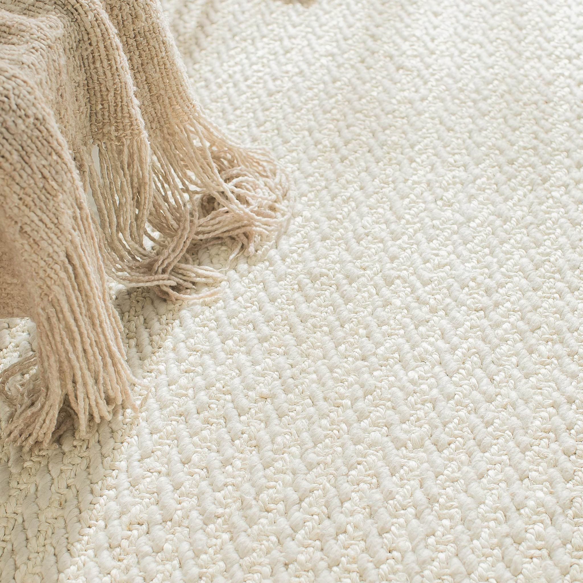 Freya White Jute Rug - Image 3