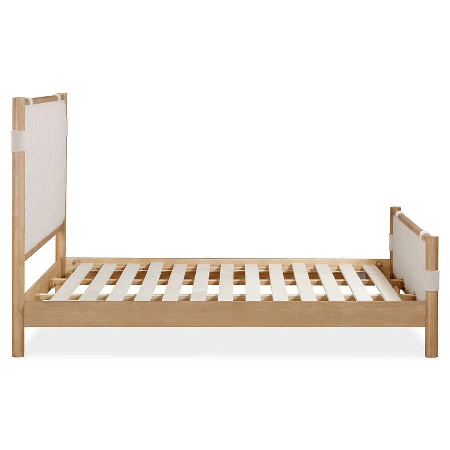 Furano Upholstered Panel Platform Bed - Image 7