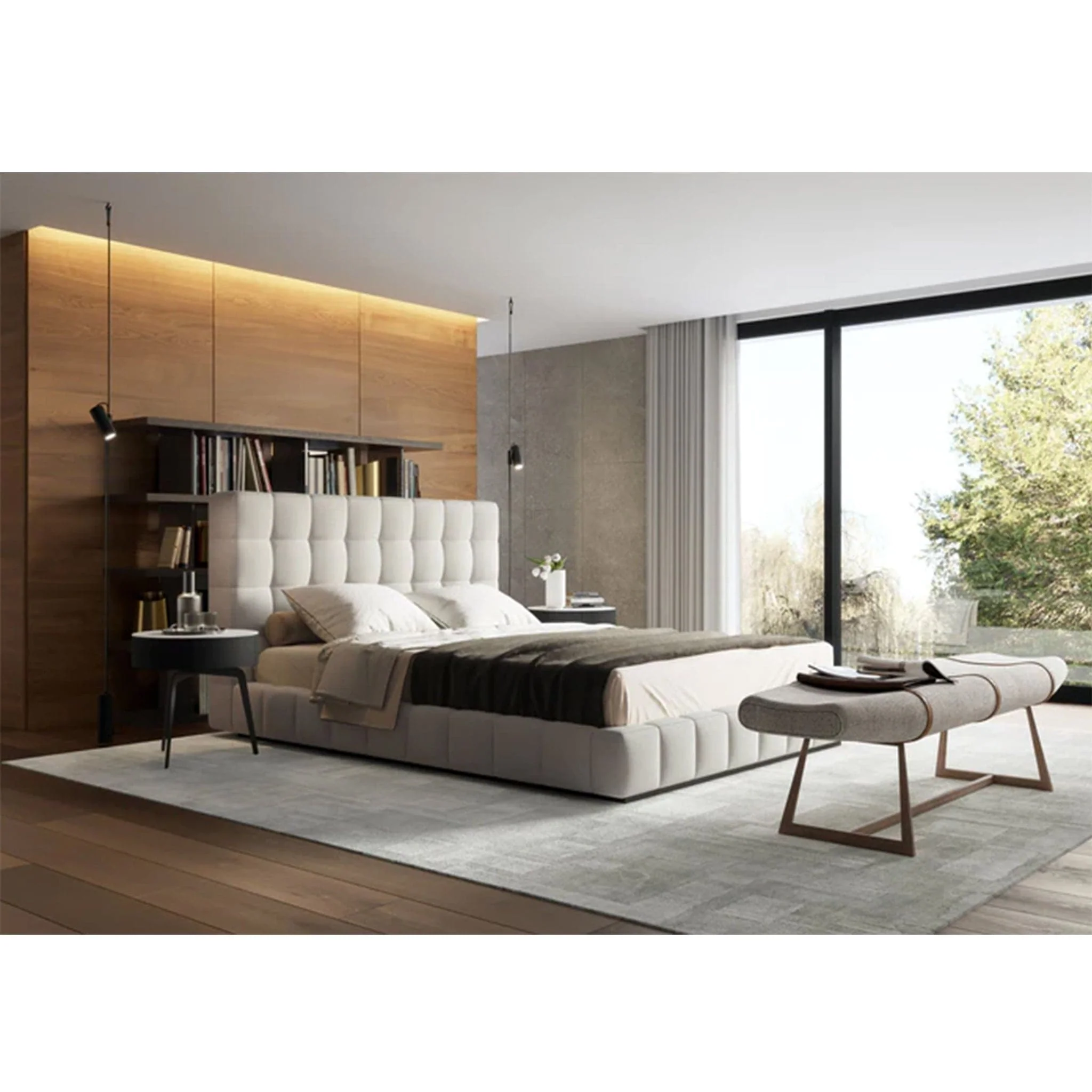 Grafton Upholstered Platform Bed - Image 10