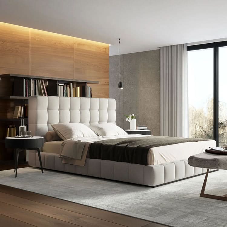 Grafton Upholstered Platform Bed - Image 3