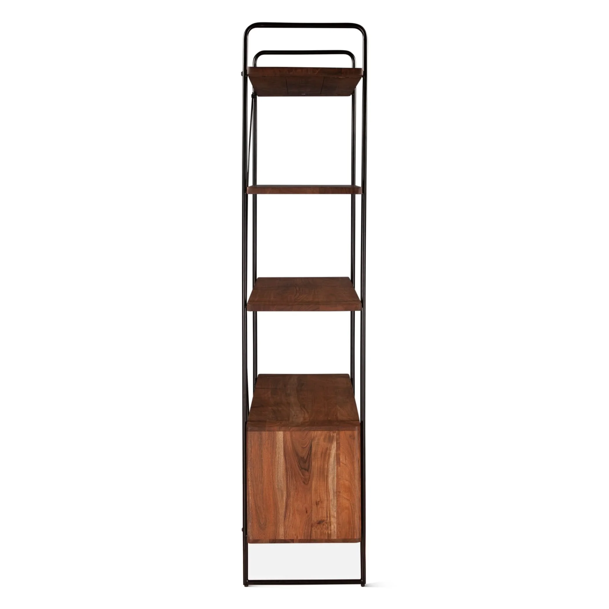 Halden Acacia Wood Bookshelf - Image 6