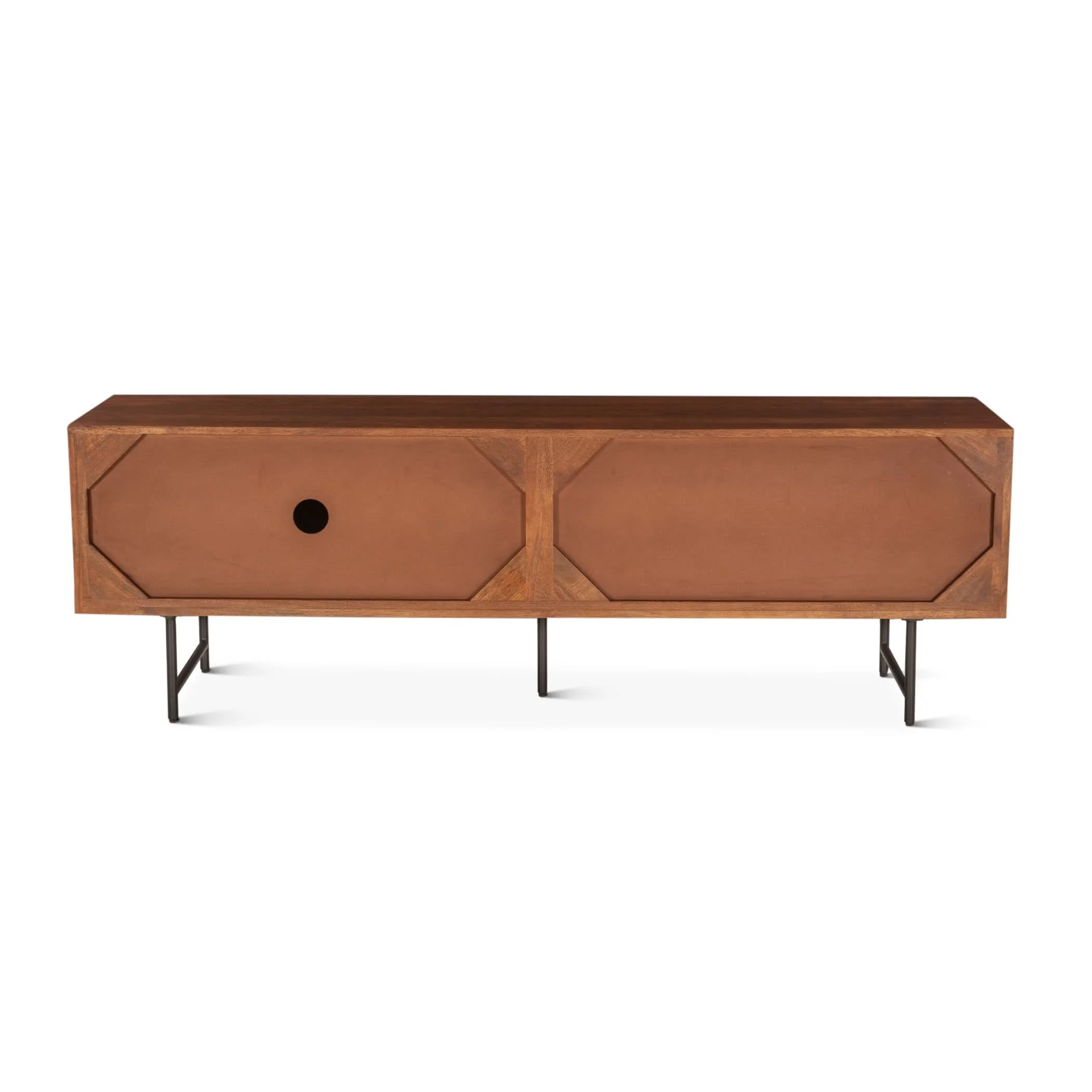 Halden Acacia Wood Plasma Cabinet - Image 4