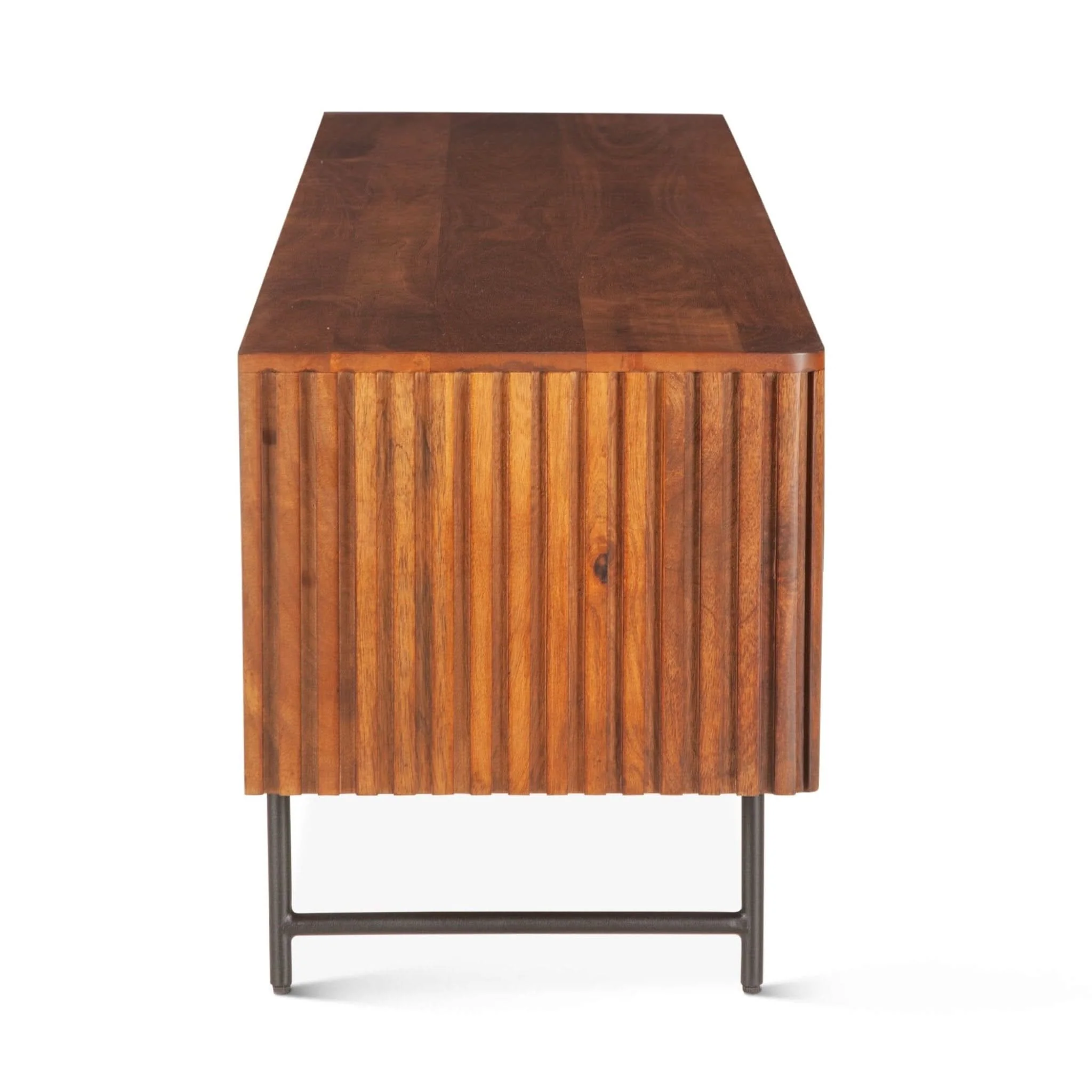 Halden Acacia Wood Plasma Cabinet - Image 5