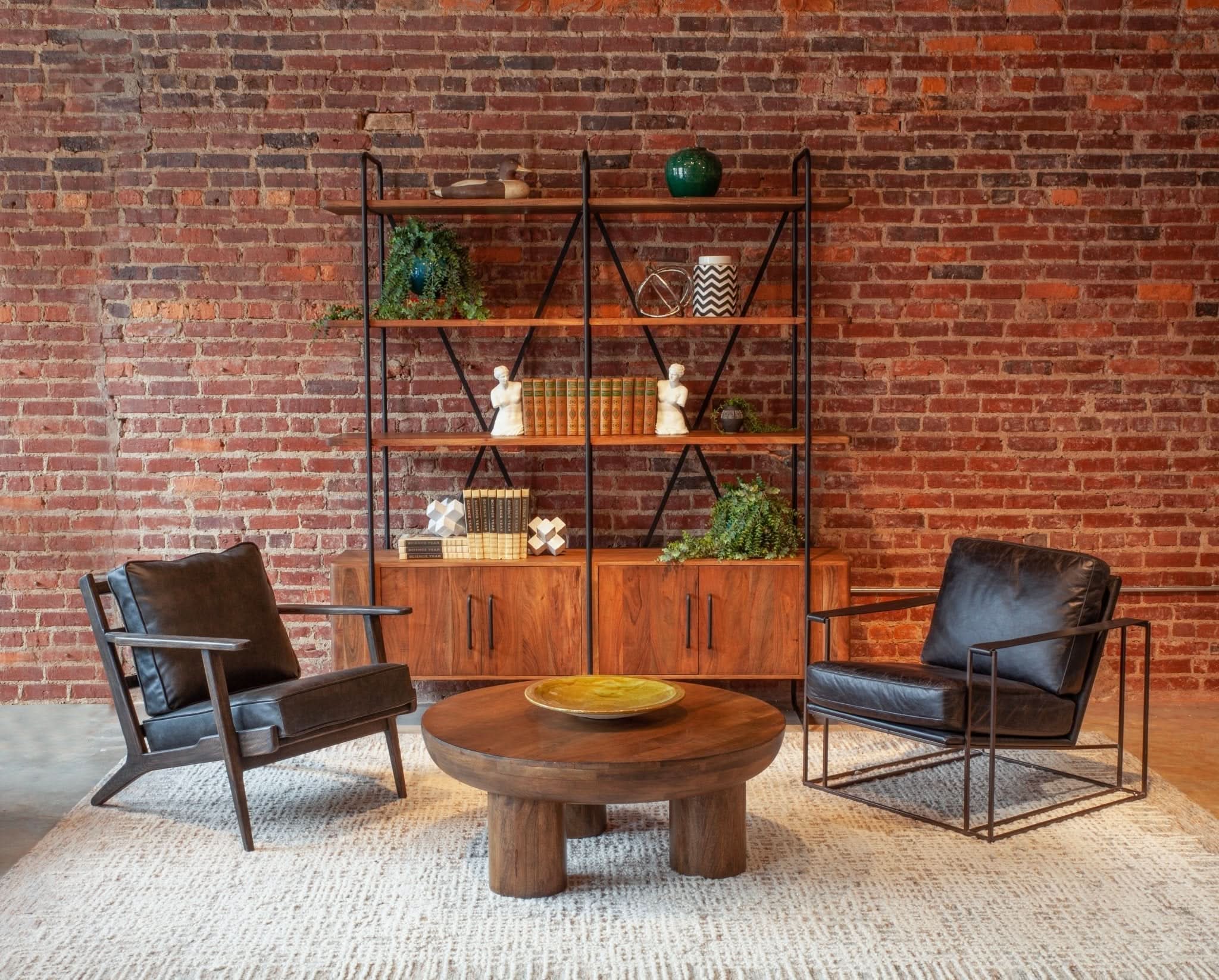 Halden Acacia Wood Bookshelf - Image 3