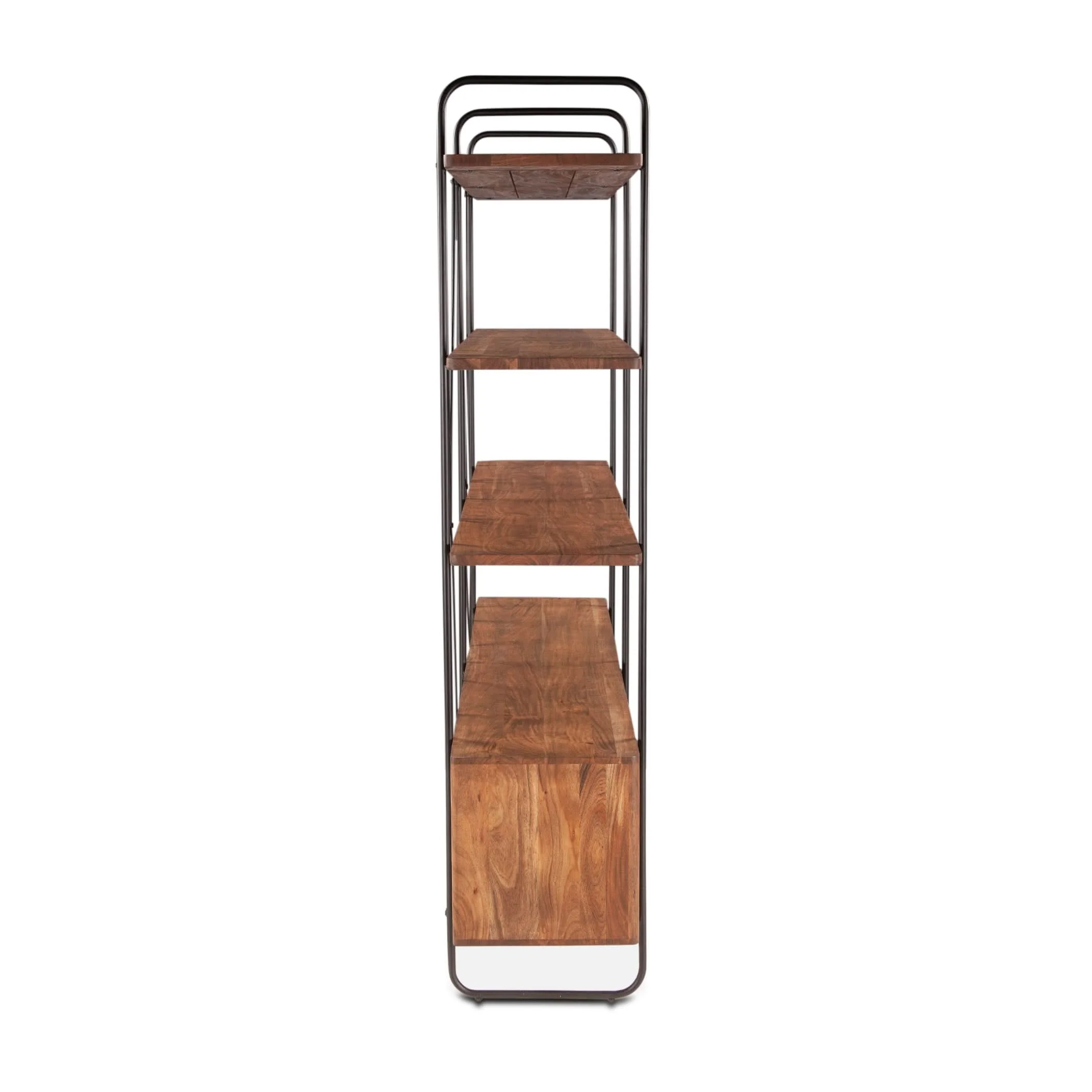 Halden Acacia Wood Bookshelf - Image 6
