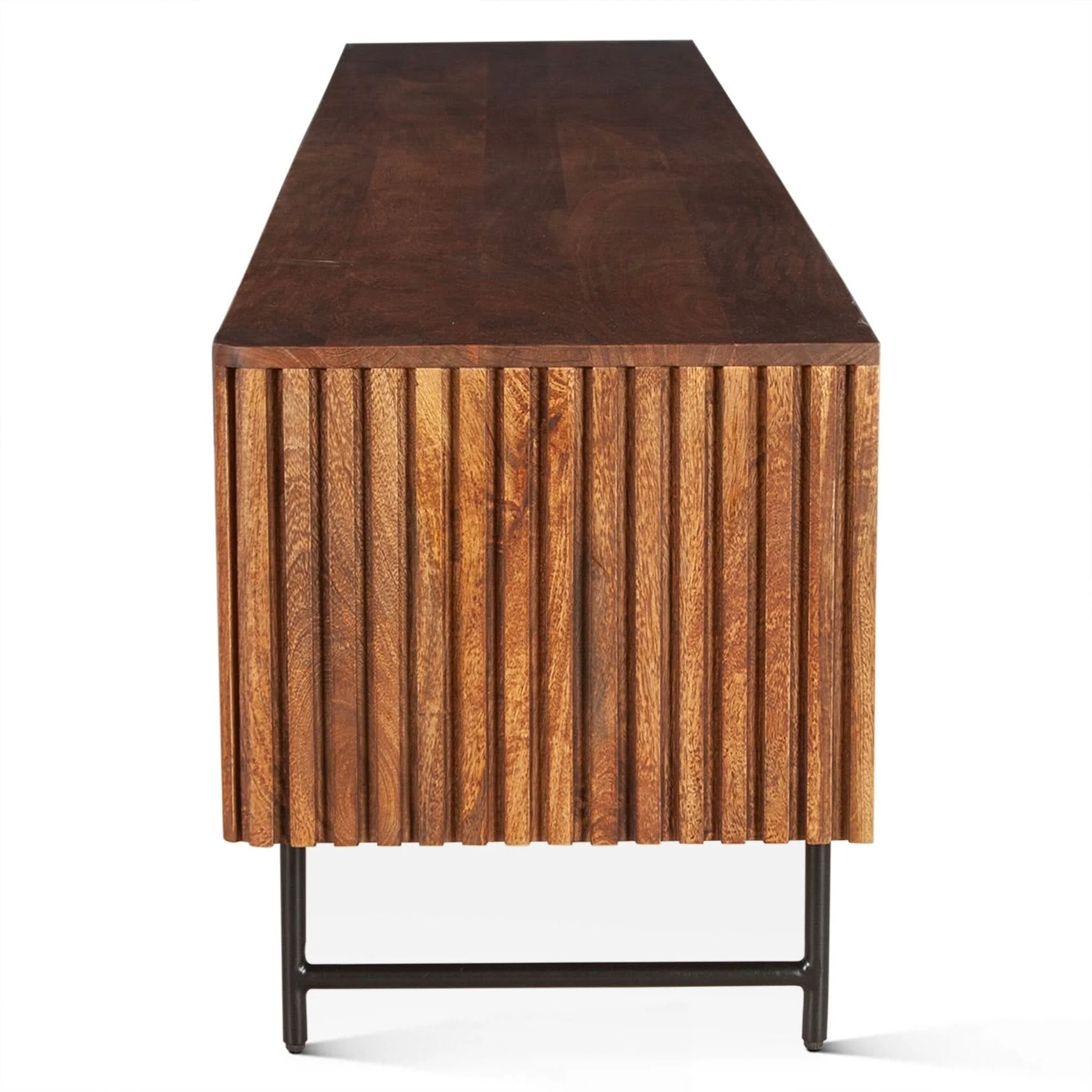 Halden Acacia Wood Plasma Cabinet - Image 6