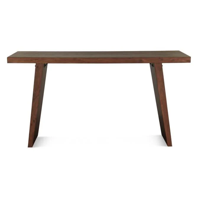 Hampton Acacia Wood Gathering Table - Image 2