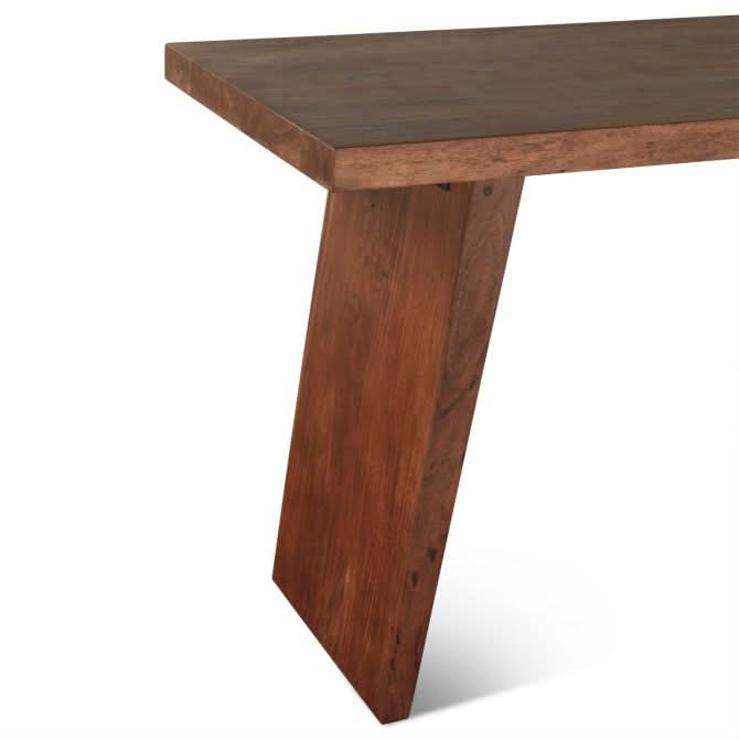 Hampton Acacia Wood Gathering Table - Image 6