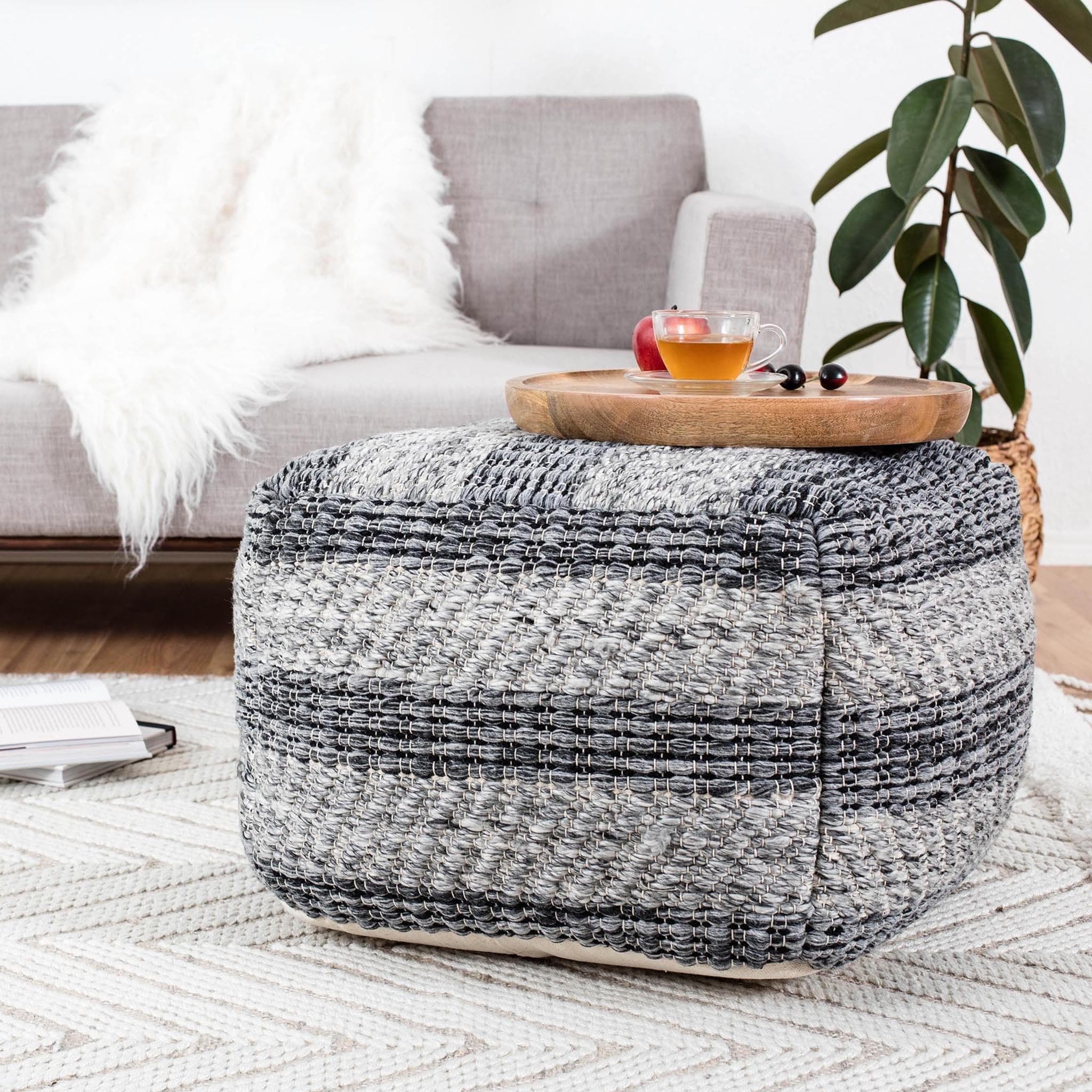 I Got Stripes Pouf - Image 3
