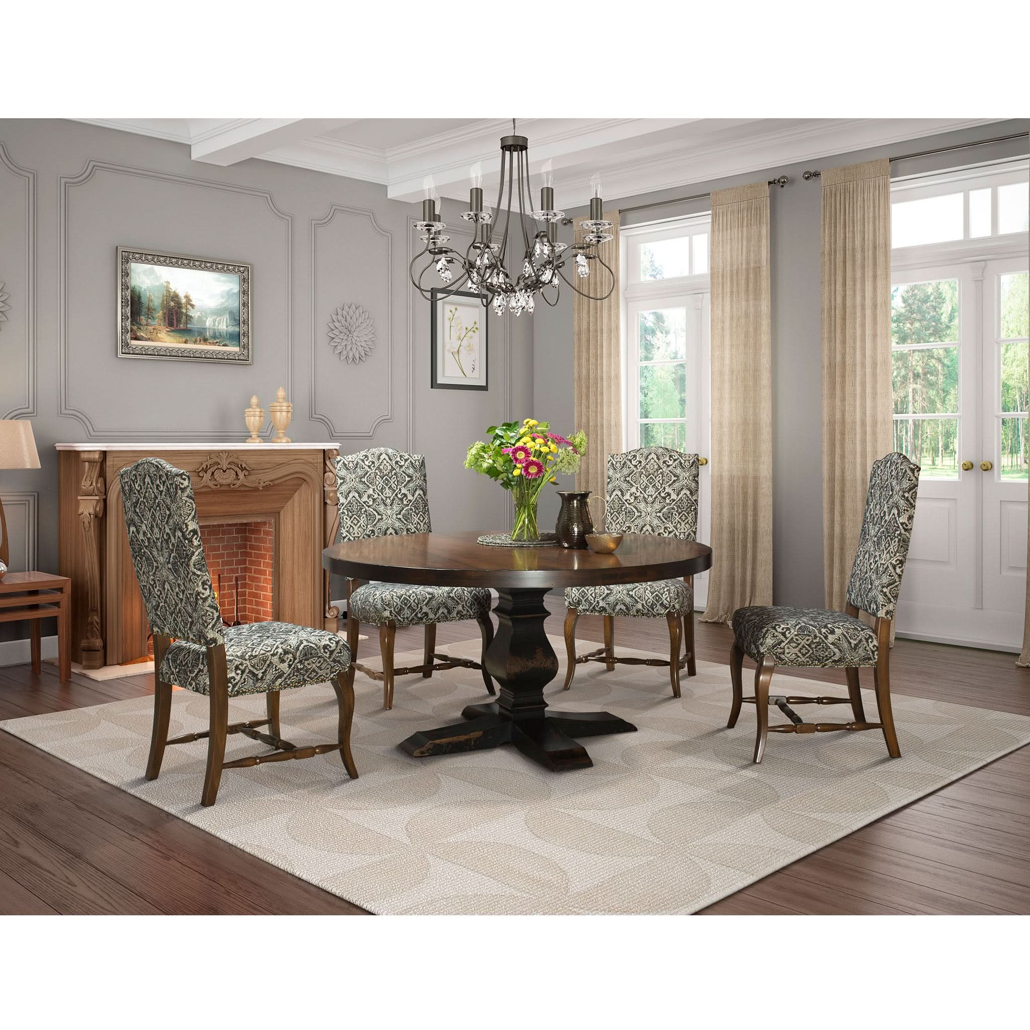 Kent Pedestal Round Dining Table - Image 3