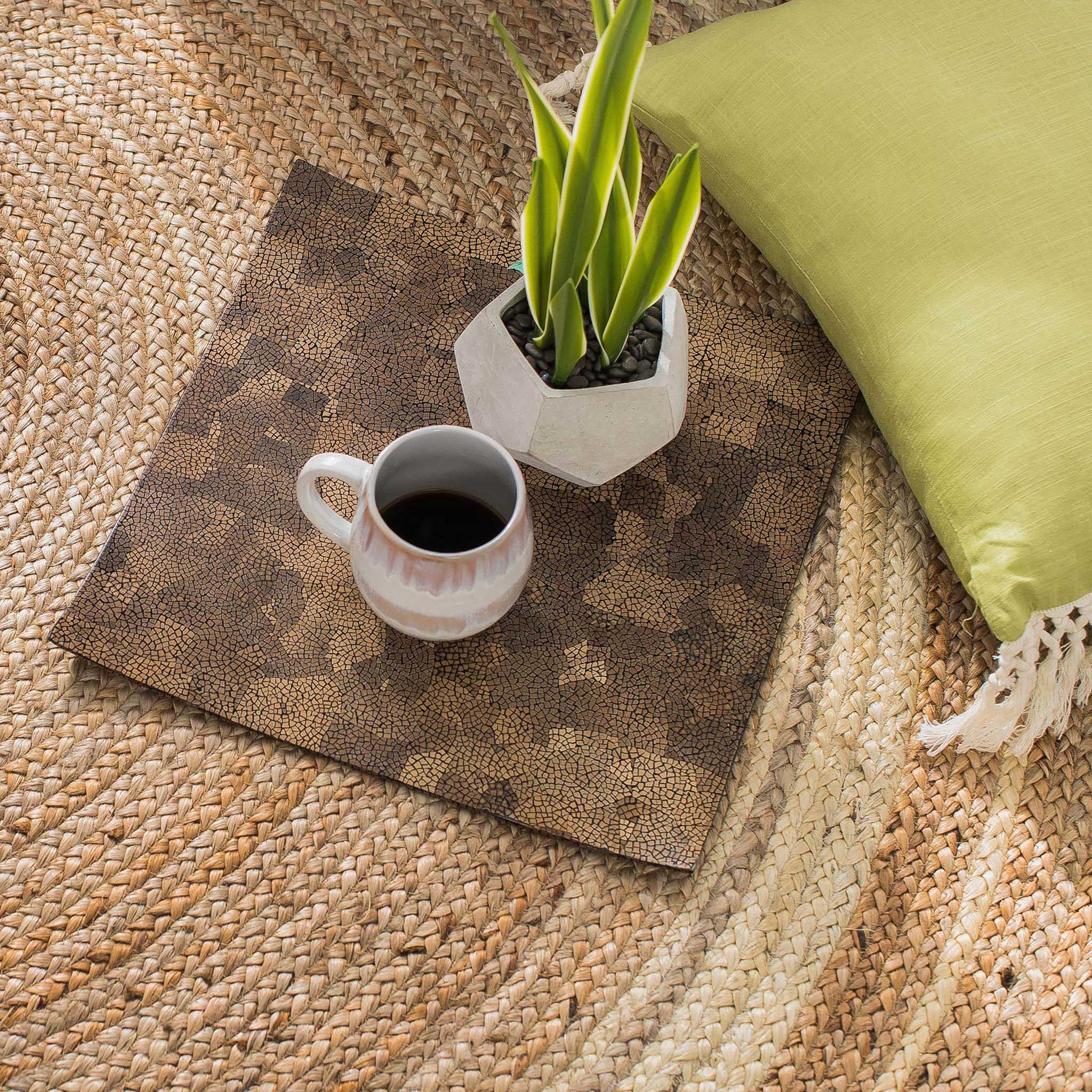 Kerala Sunrise Jute Rug - Image 4
