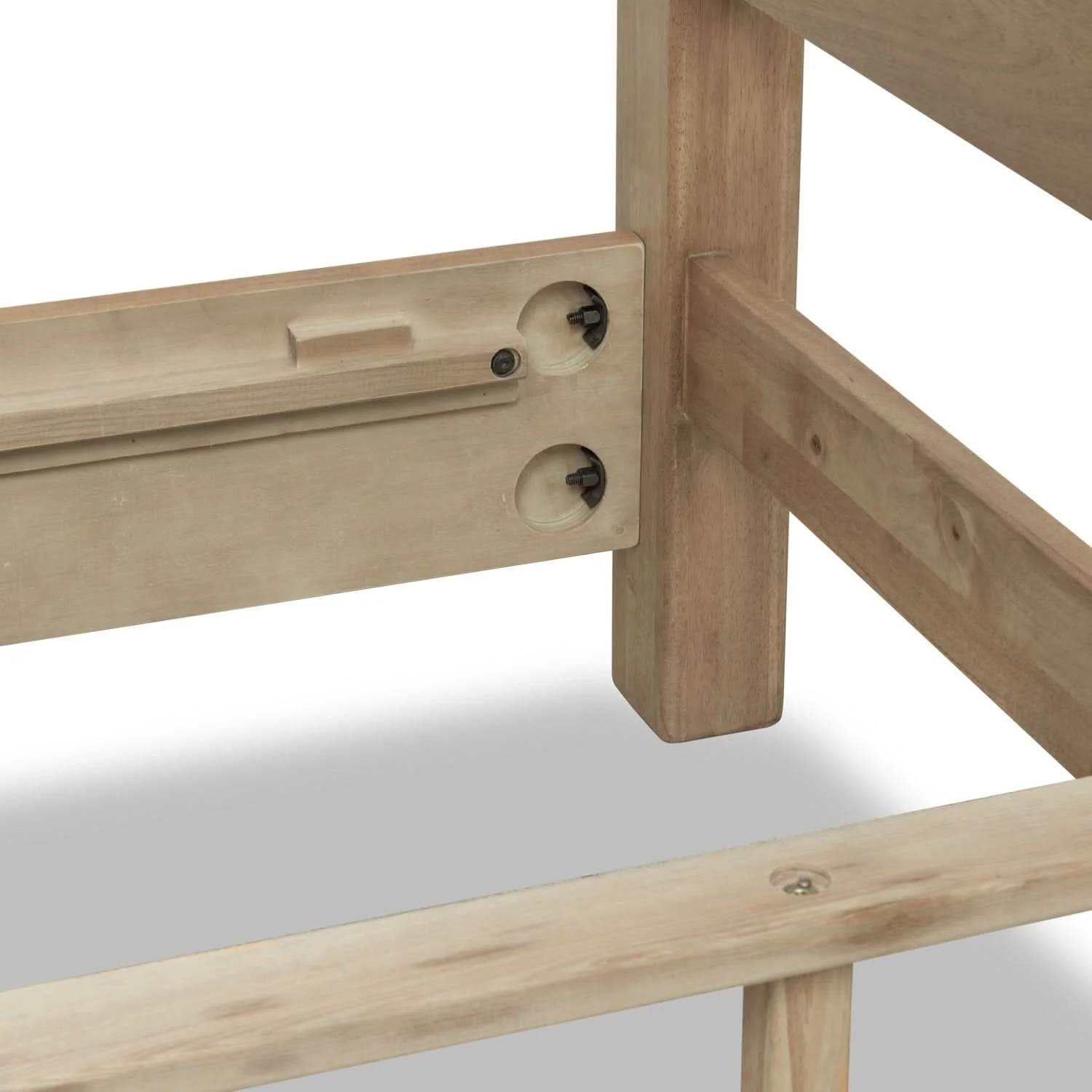 Kione Acacia Wood Platform Bed - Image 6