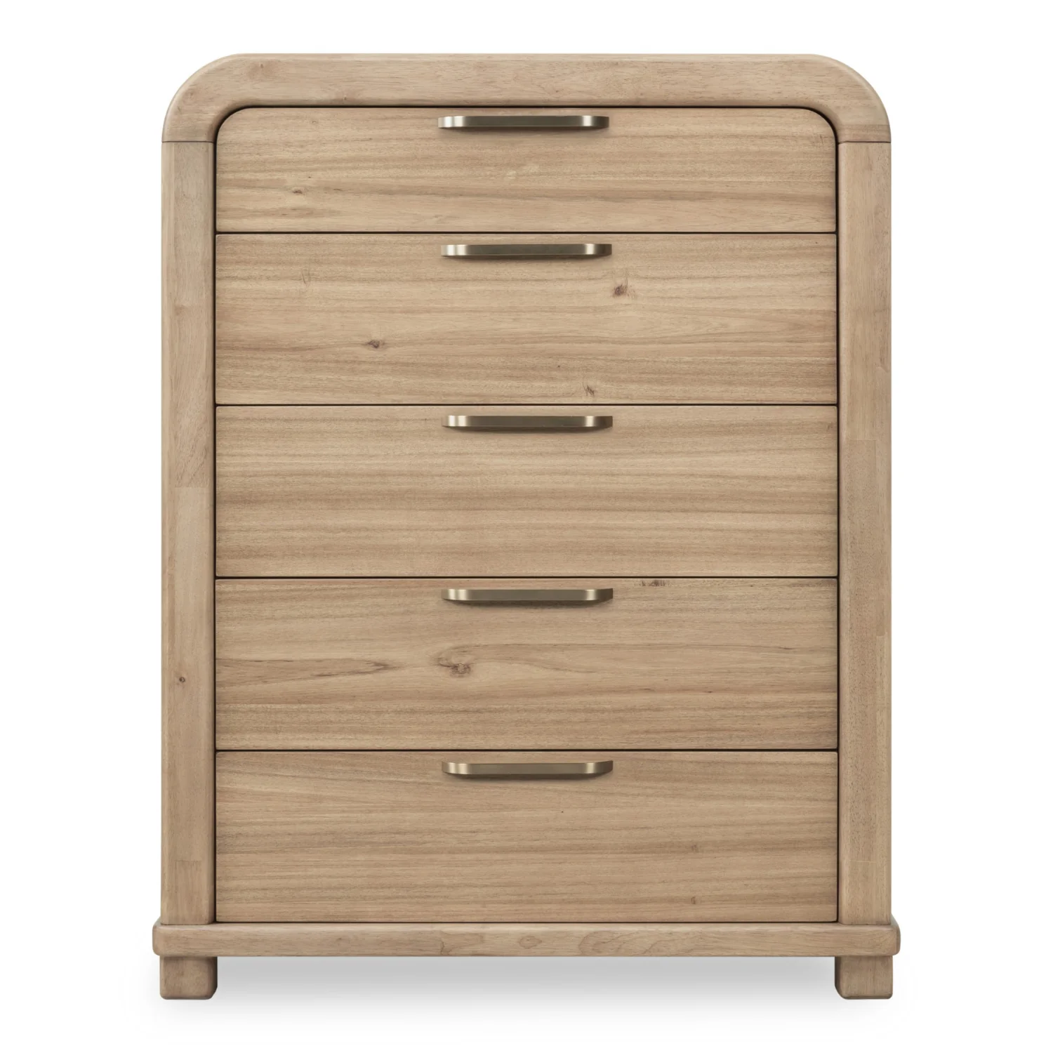 Kione Five Drawer Acacia Wood Chest