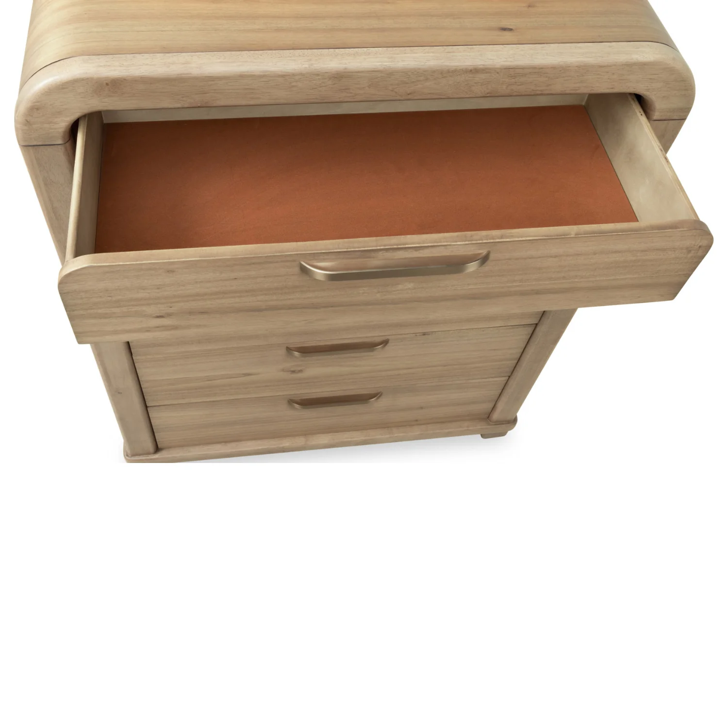Kione Five Drawer Acacia Wood Chest - Image 4