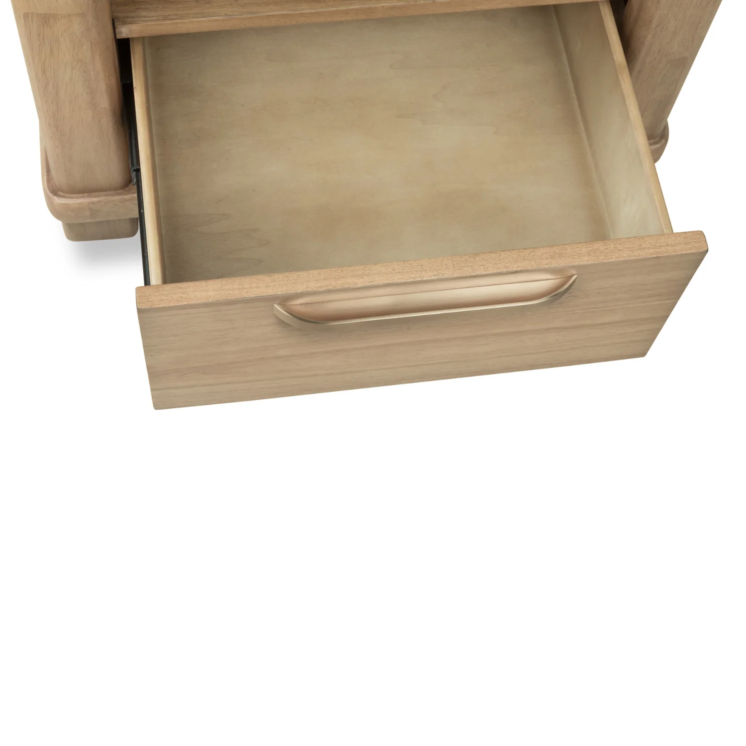 Kione One Drawer Acacia Wood Nightstand - Image 6