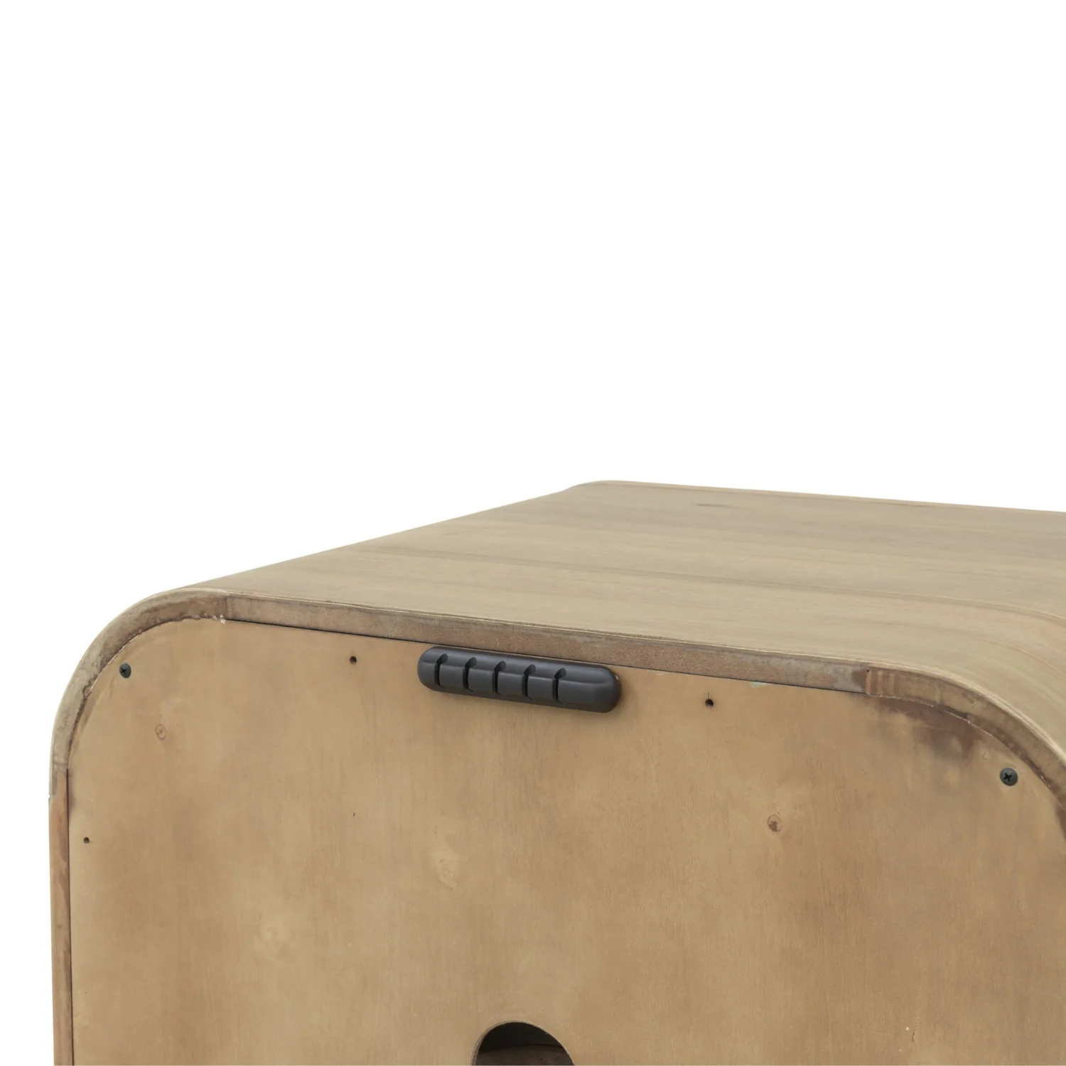Kione One Drawer Acacia Wood Nightstand - Image 8