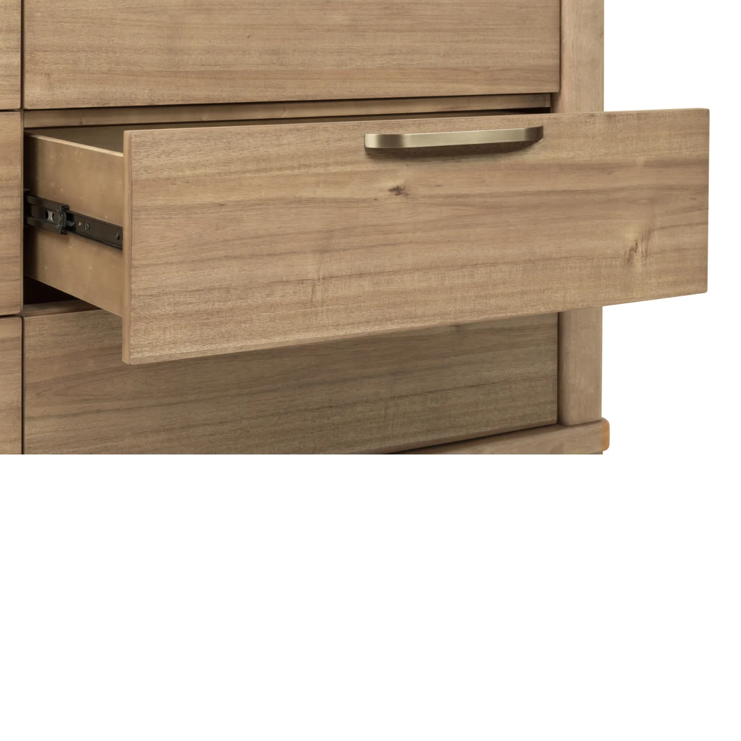 Kione Six Drawer Acacia Wood Dresser - Image 5