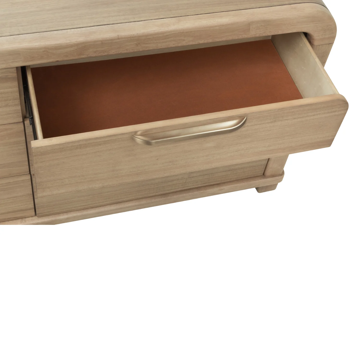 Kione Six Drawer Acacia Wood Dresser - Image 6