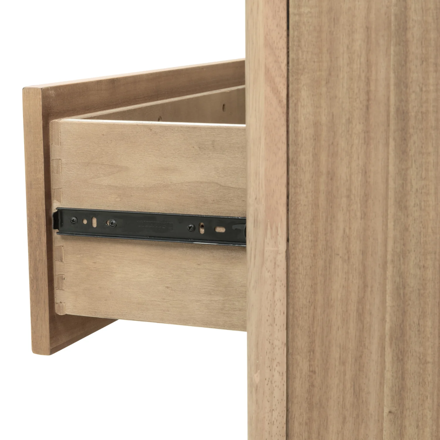 Kione Six Drawer Acacia Wood Dresser - Image 8