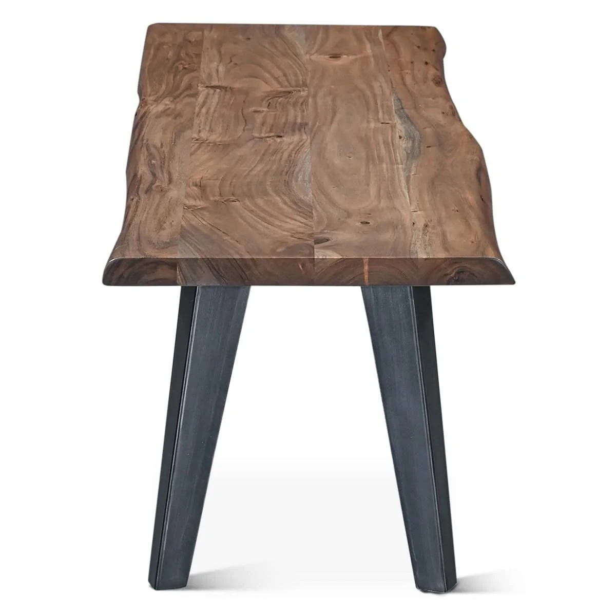 Knoxville Live Edge Acacia Wood Dining Bench - Image 10