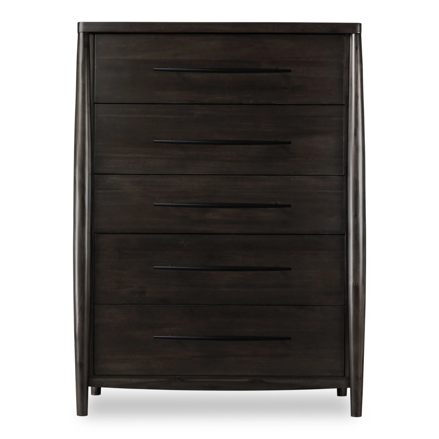 Koko Five Drawer Acacia Wood Chest - Image 4