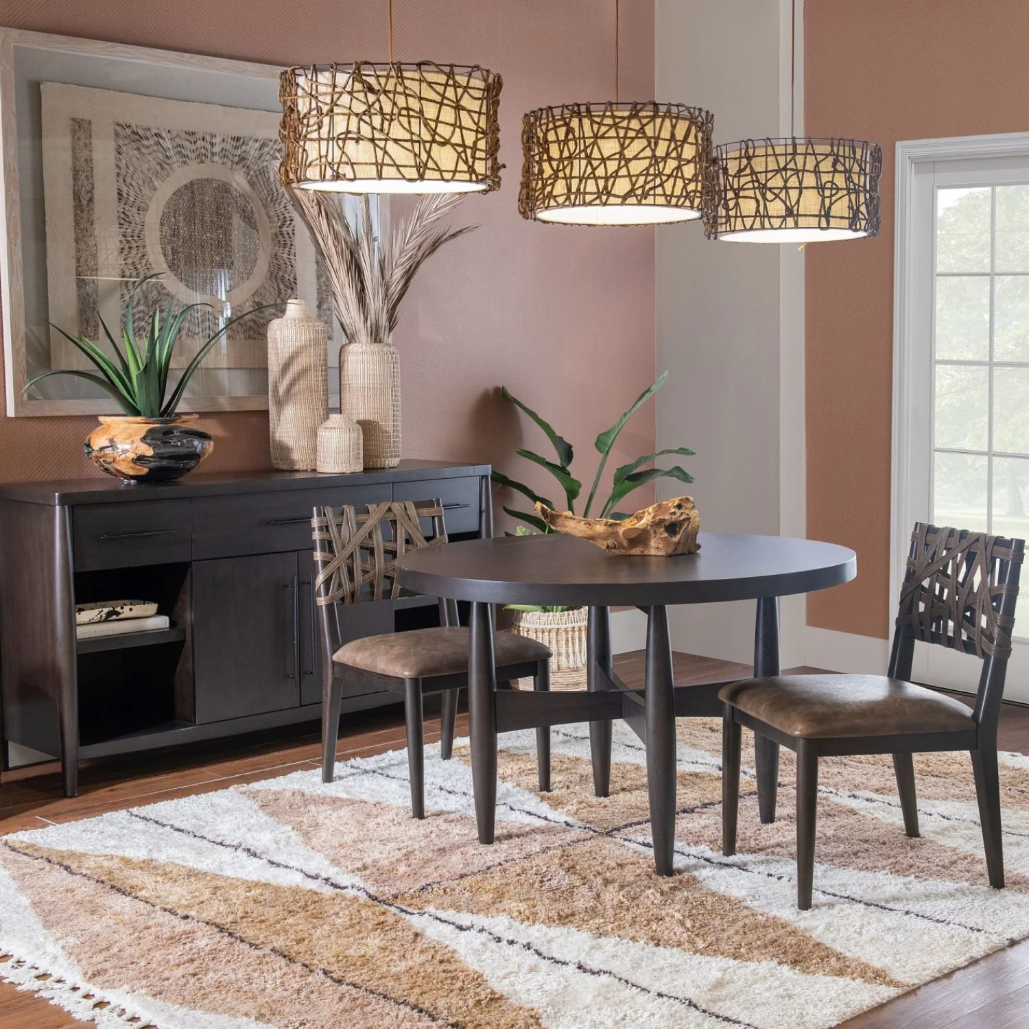 Koko Synthetic Leather Dining Chair (Set of 2) - Image 5