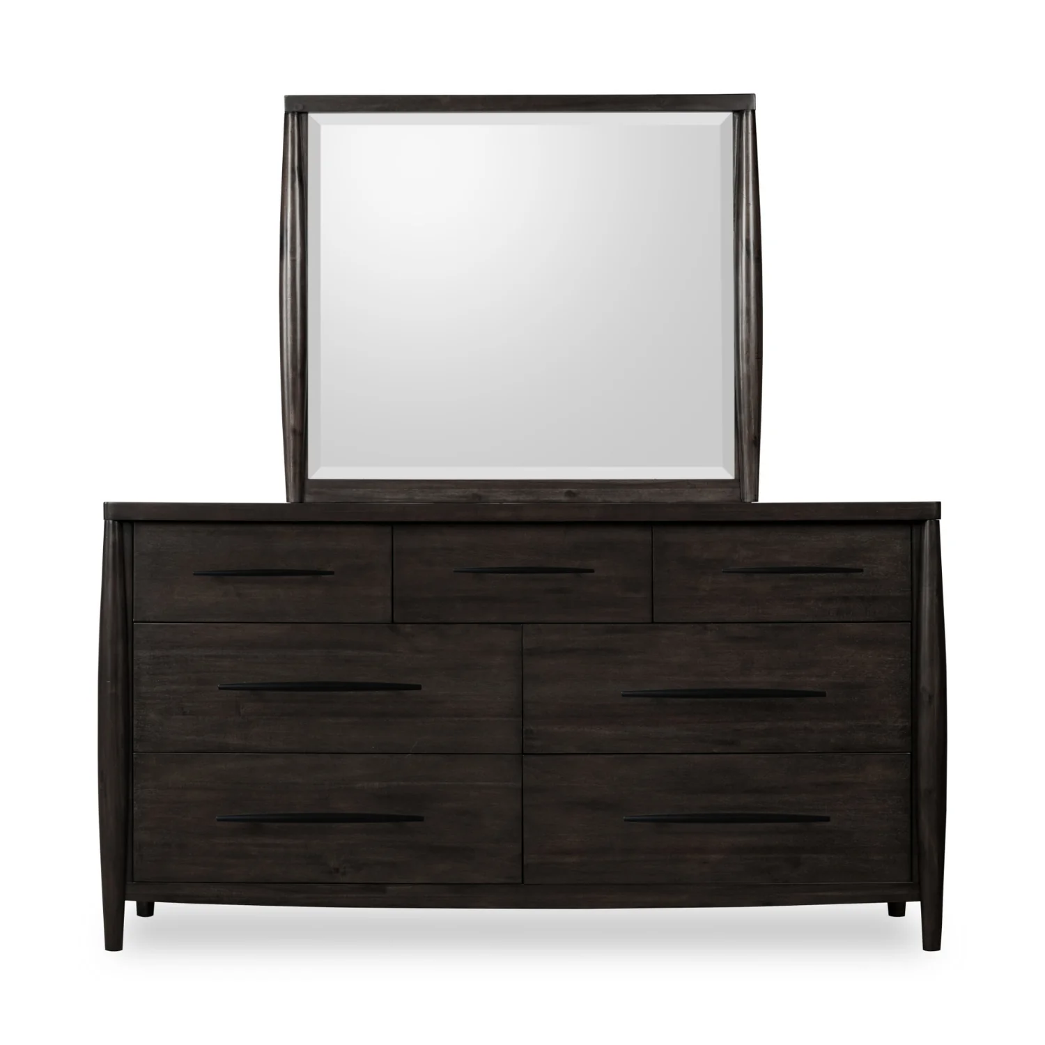 Koko Seven Drawer Acacia Wood Dresser - Image 2
