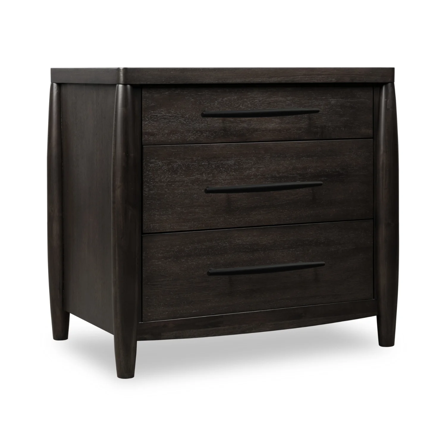 Koko Three Drawer Nightstand with Cord Management