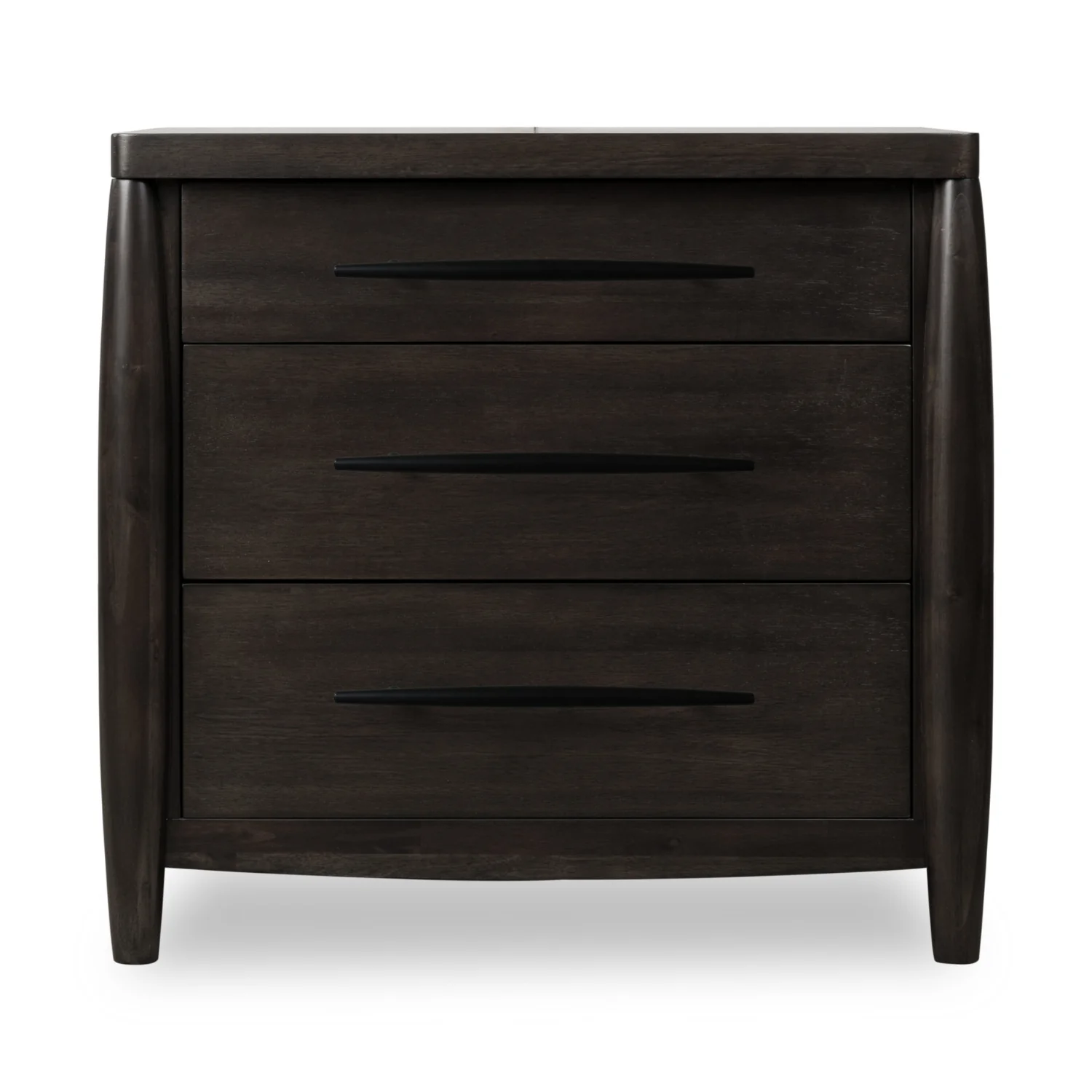 Koko Three Drawer Nightstand with Cord Management - Image 6