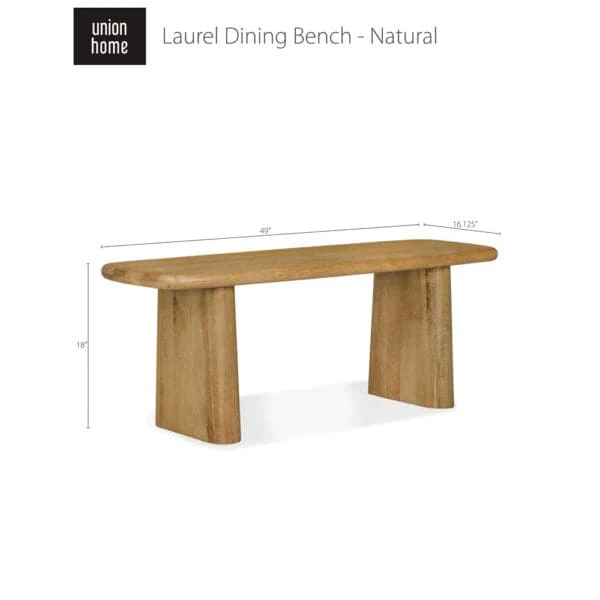 Laurel Dining Bench - Image 11