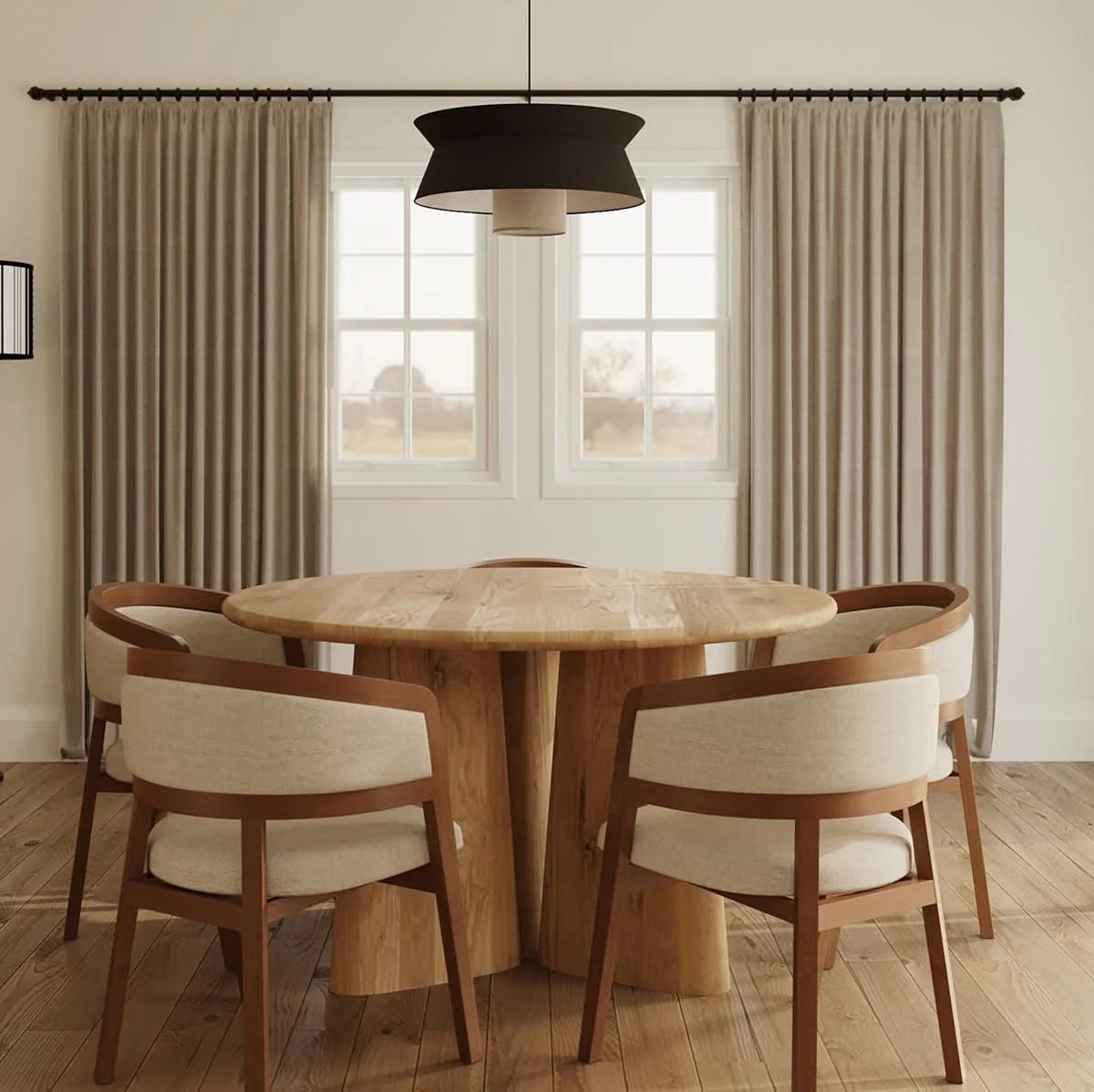 Laurel Round Dining Table - Image 4