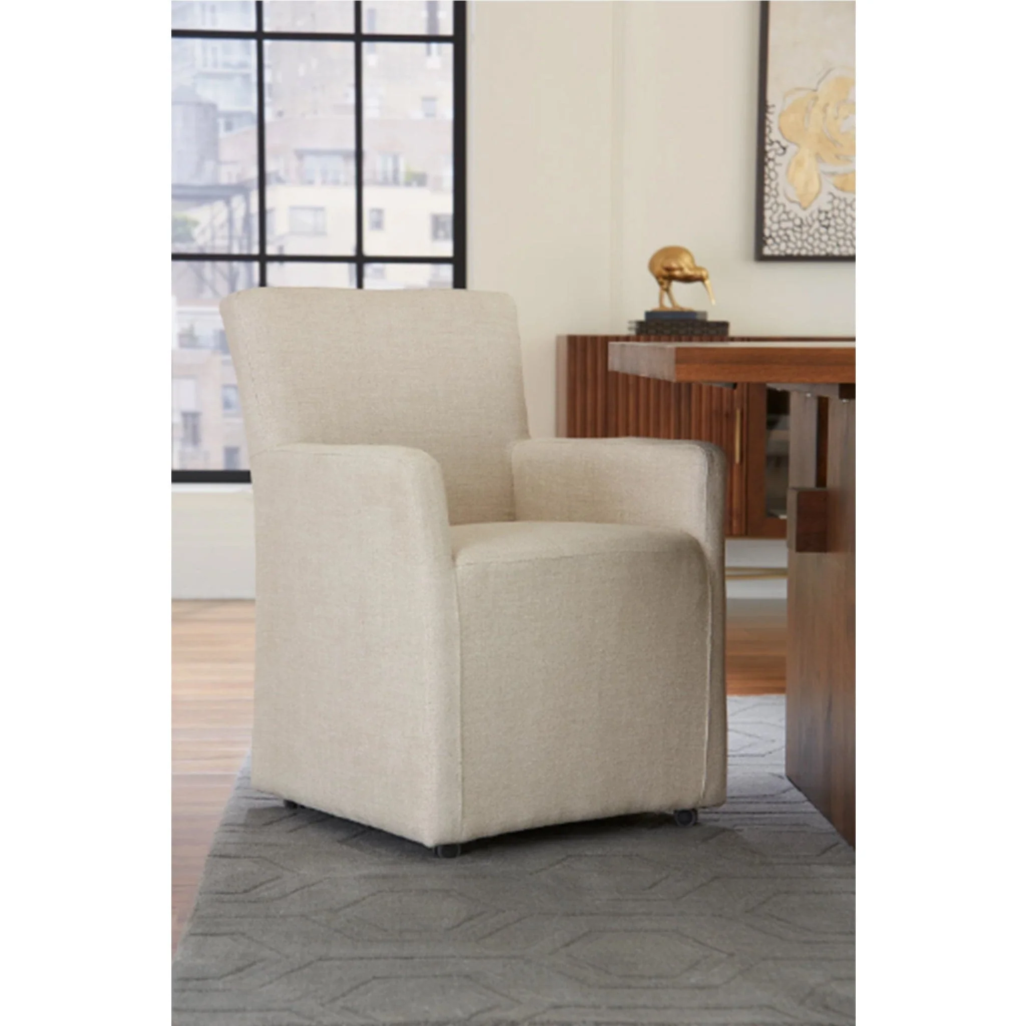 Lily Wheeled Armchair - Image 4