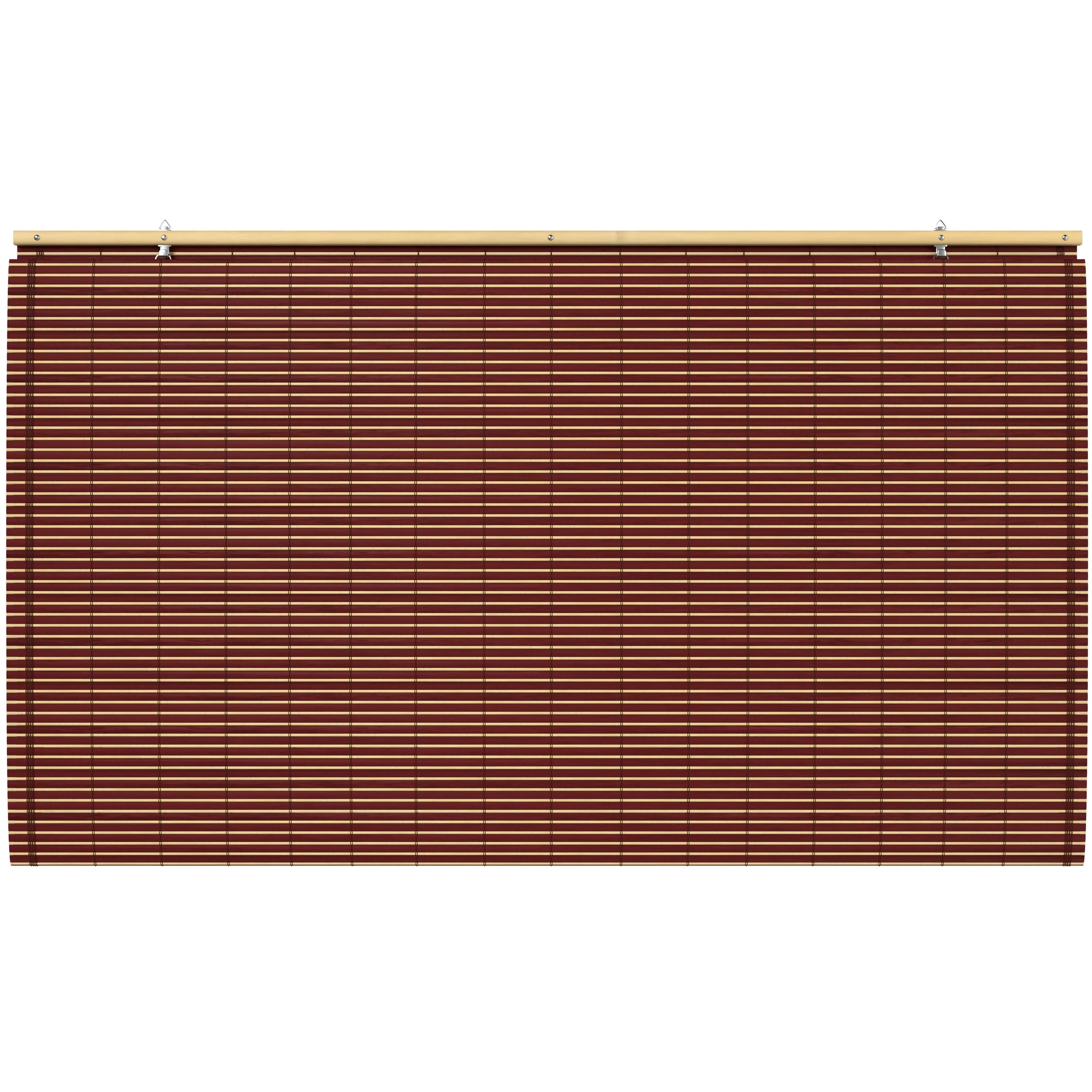Mahogany Bamboo Cordless Window Shade - Image 17