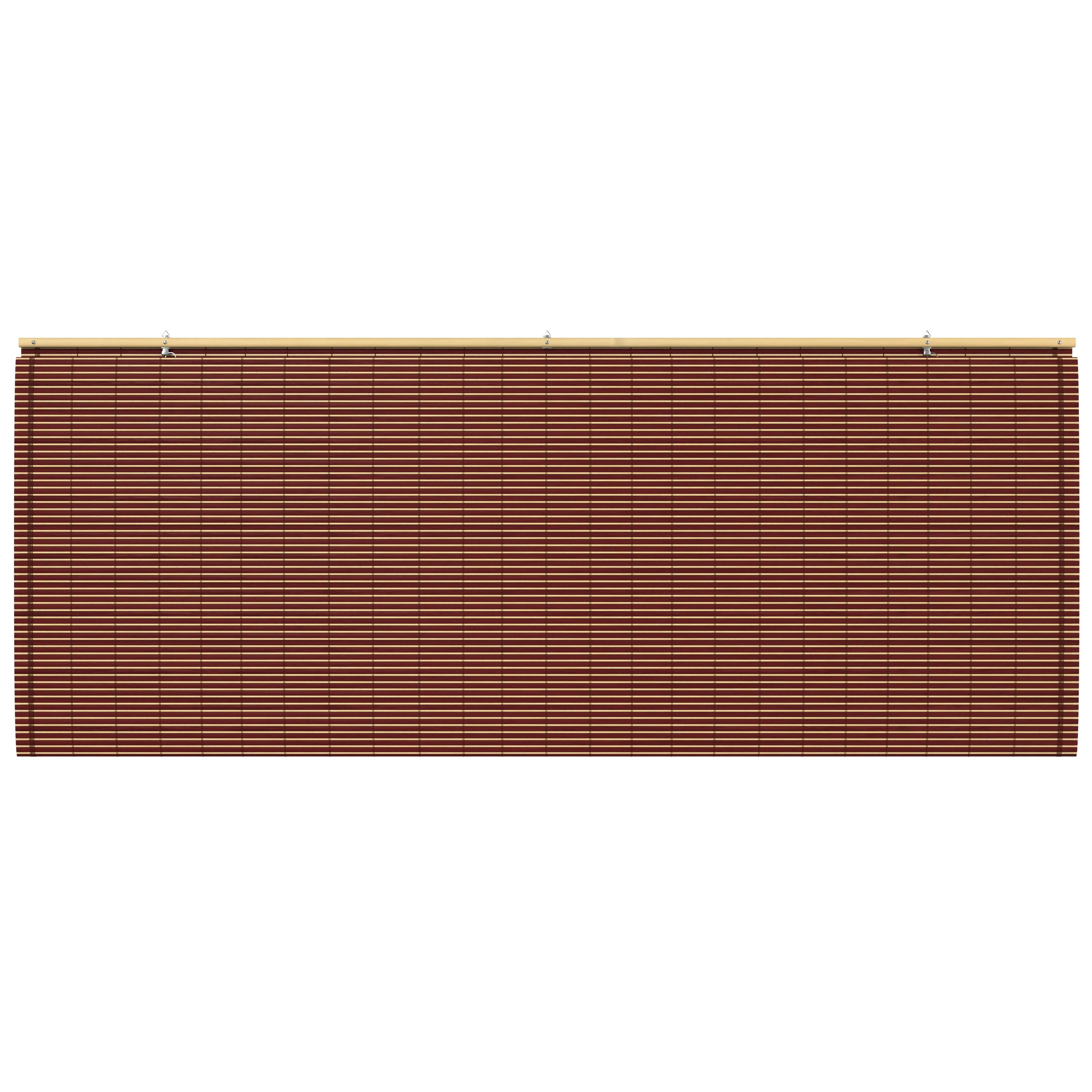 Mahogany Bamboo Cordless Window Shade - Image 25