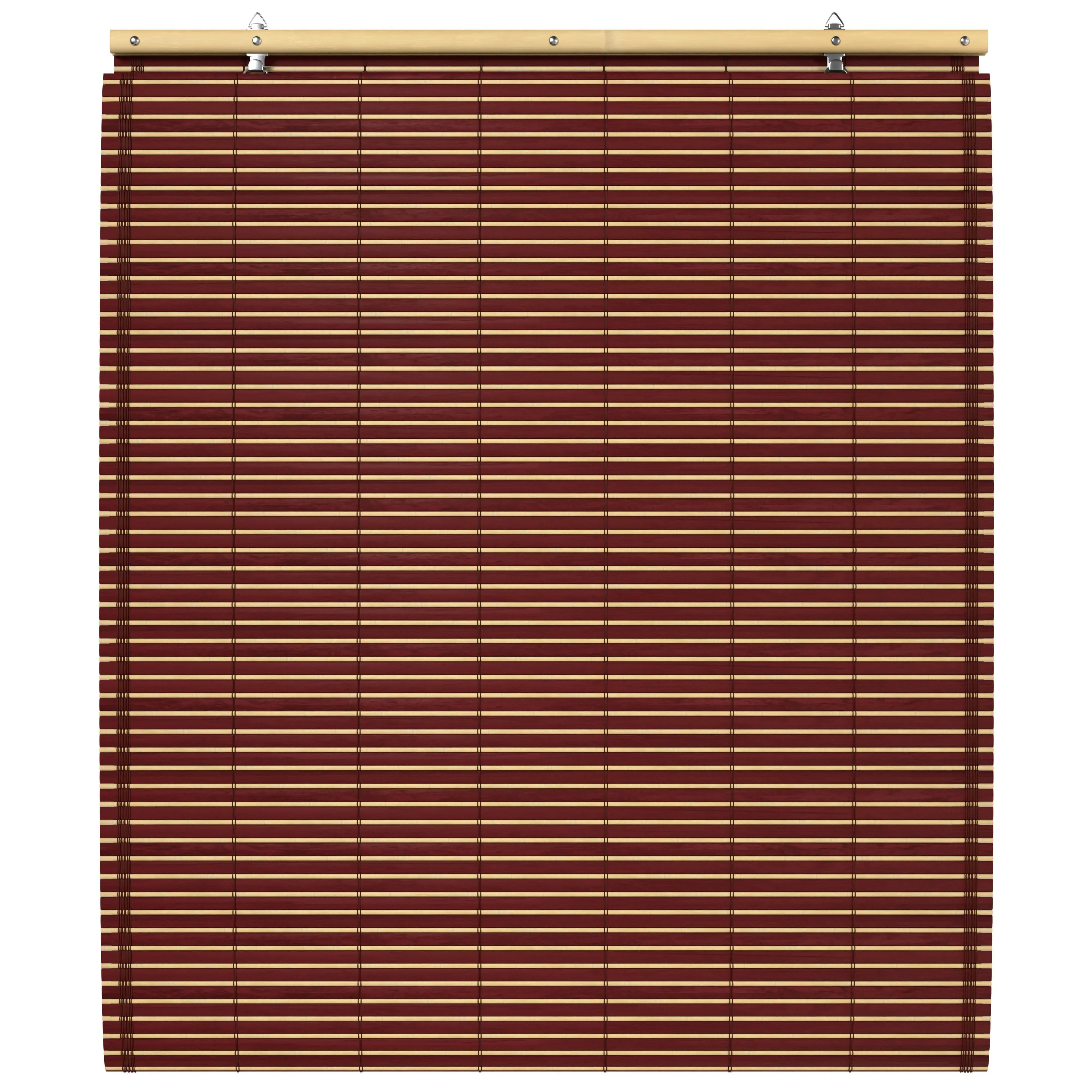 Mahogany Bamboo Cordless Window Shade - Image 9