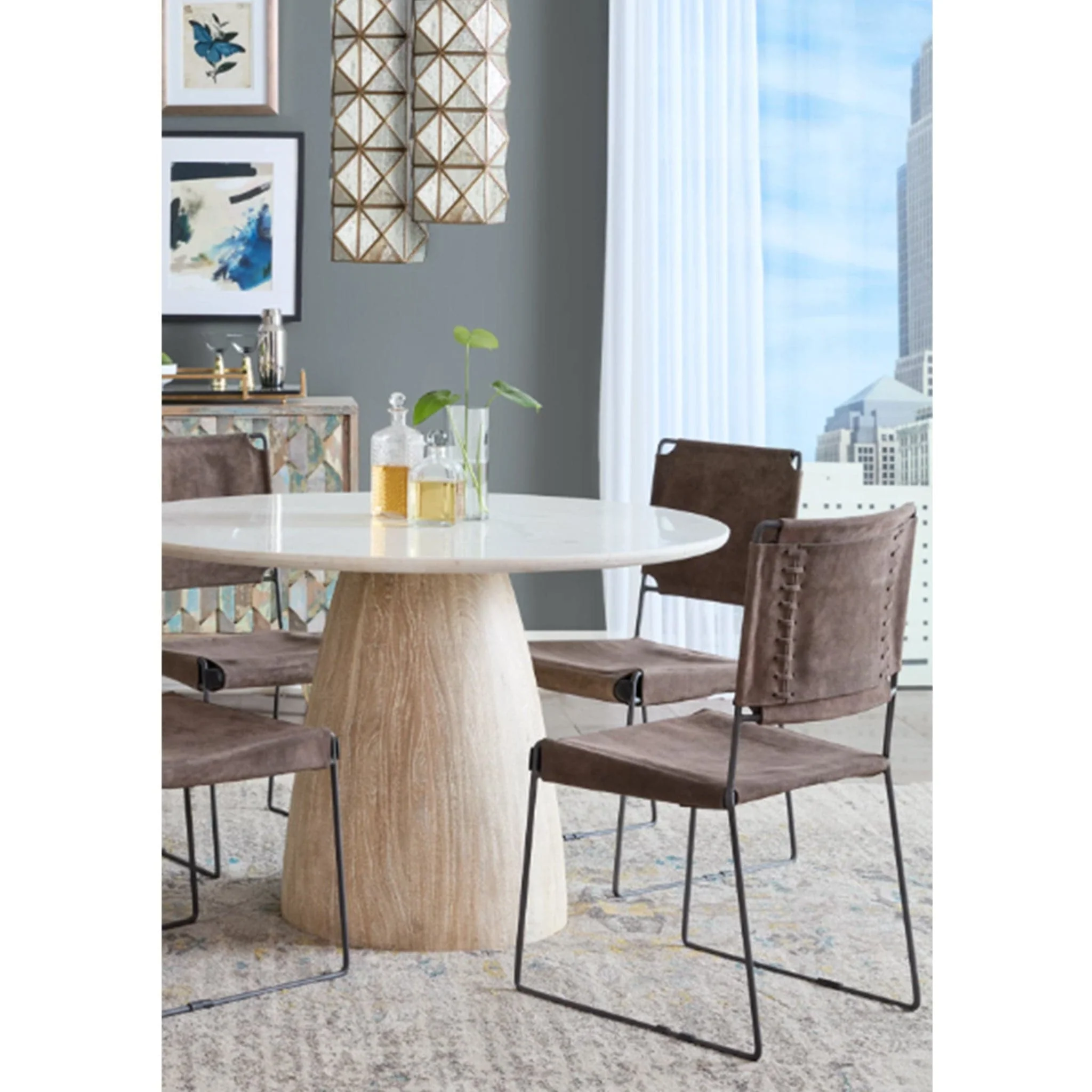 Melbourne Modern Dining Chairs, Single - Image 4