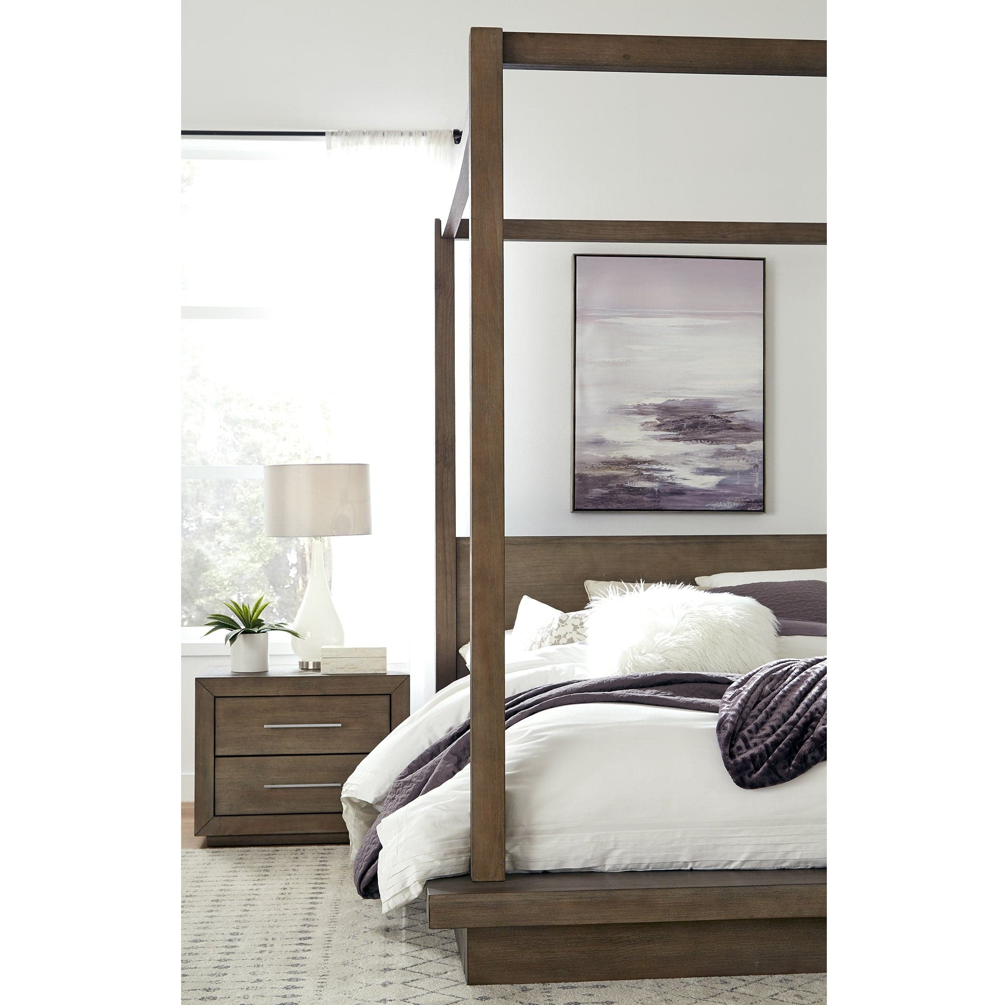 Melbourne Nightstand with USB - Image 4