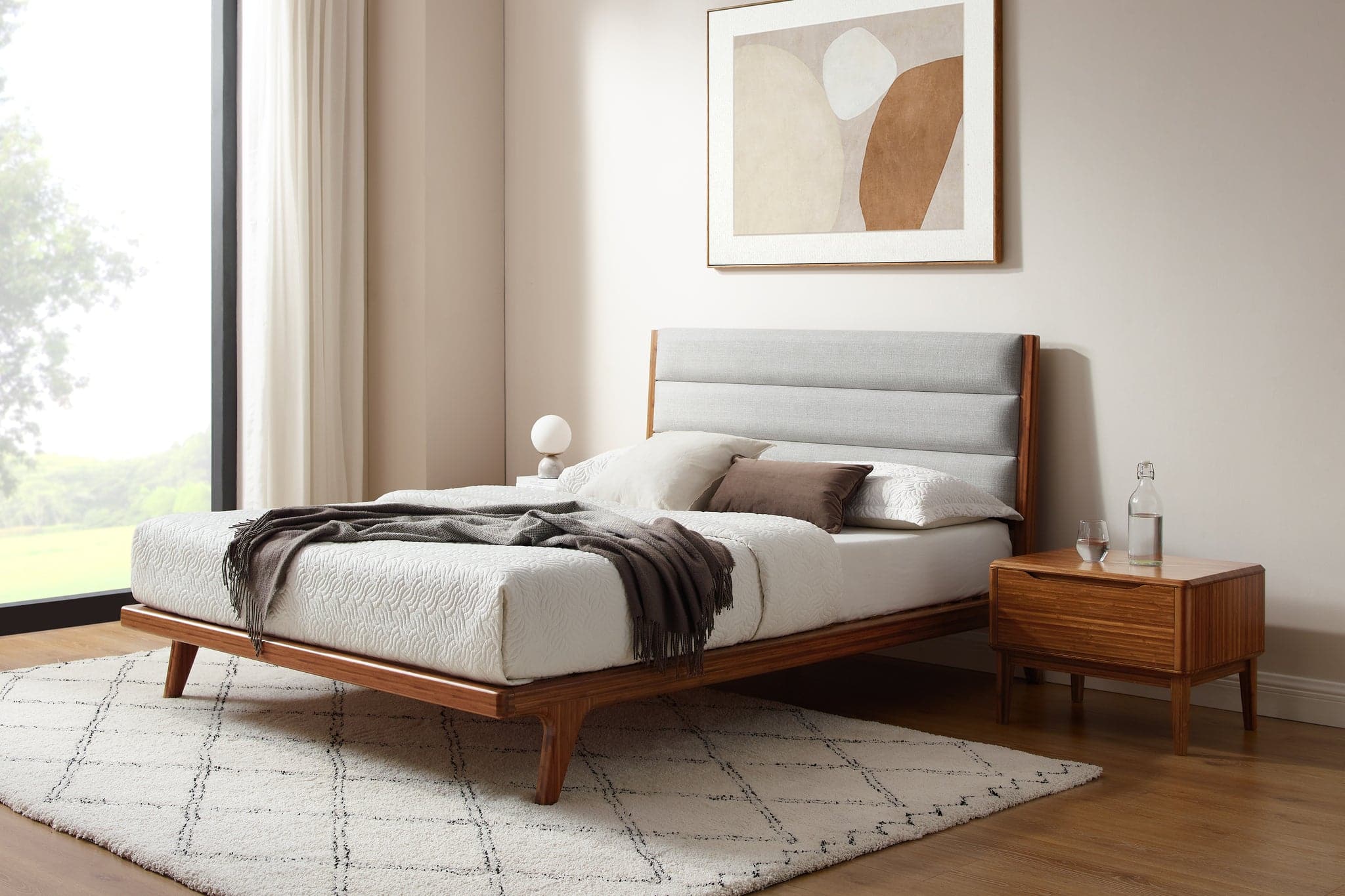 Mercury Upholstered Platform Bed - Image 8