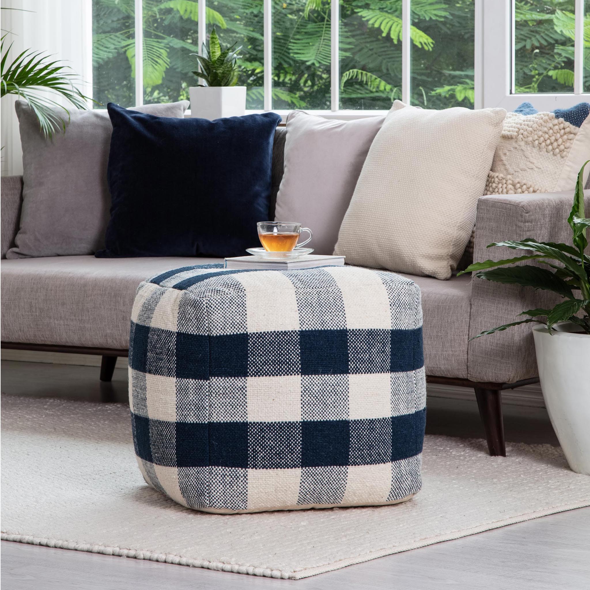Midnight Sky Pouf - Image 4