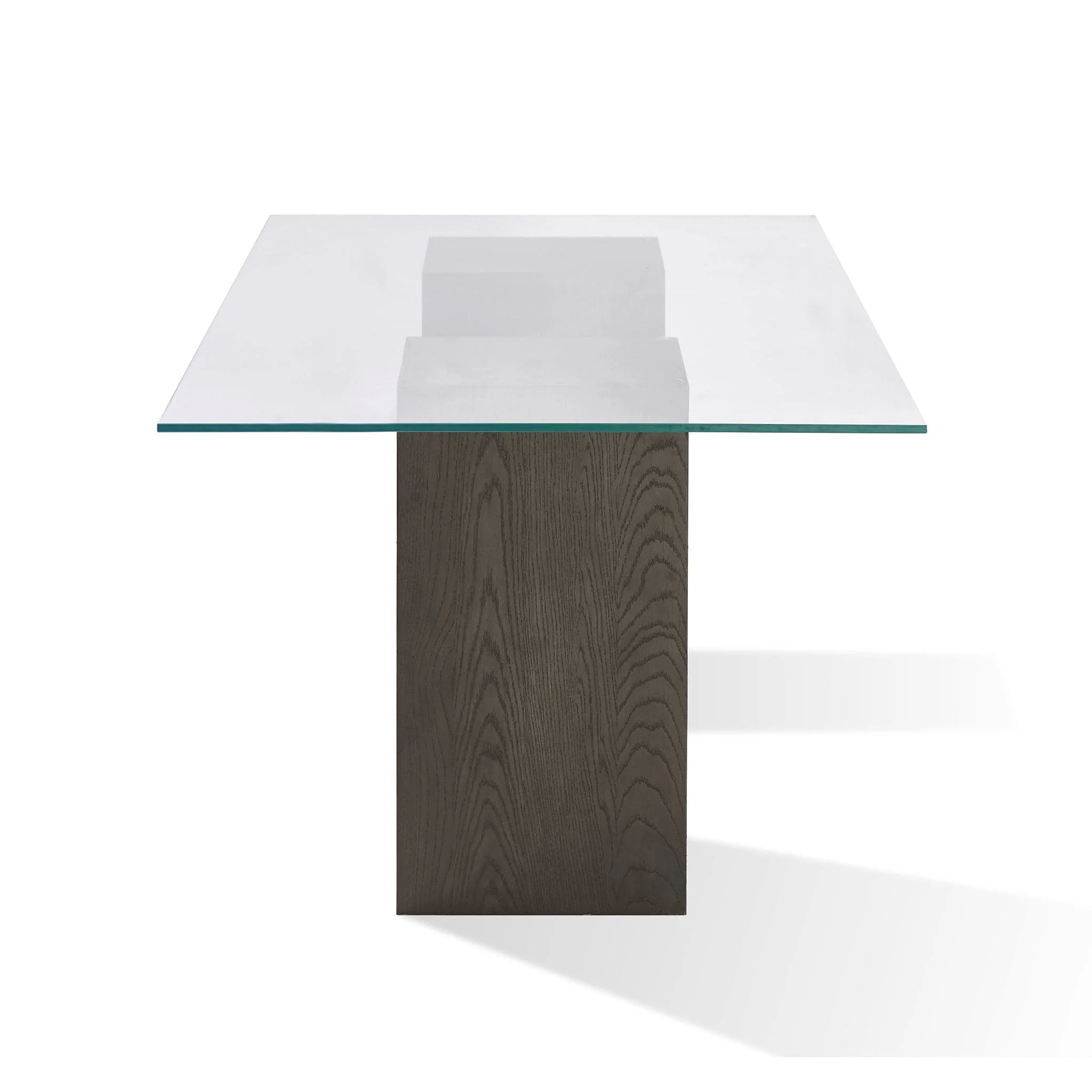 Modesto Rectangular Glass Table - Image 3