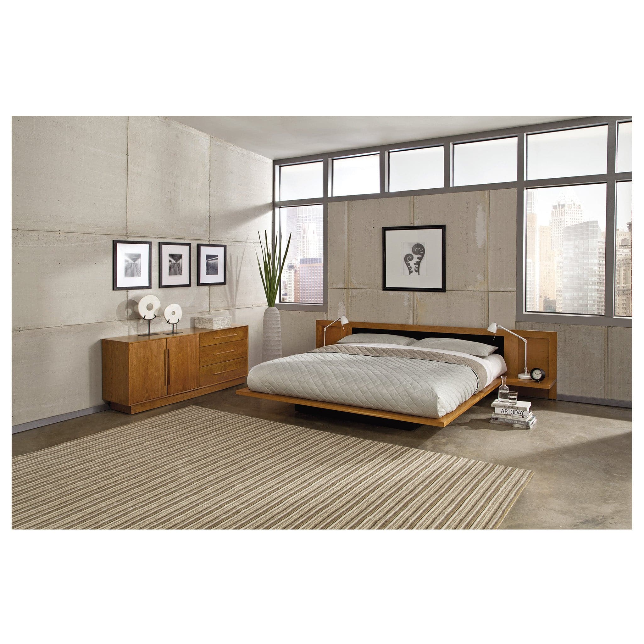 Copeland Moduluxe 35" Upholstered Bed - Image 2