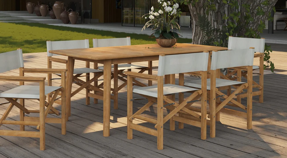 Modurn Rectangular Dining Table - Image 6